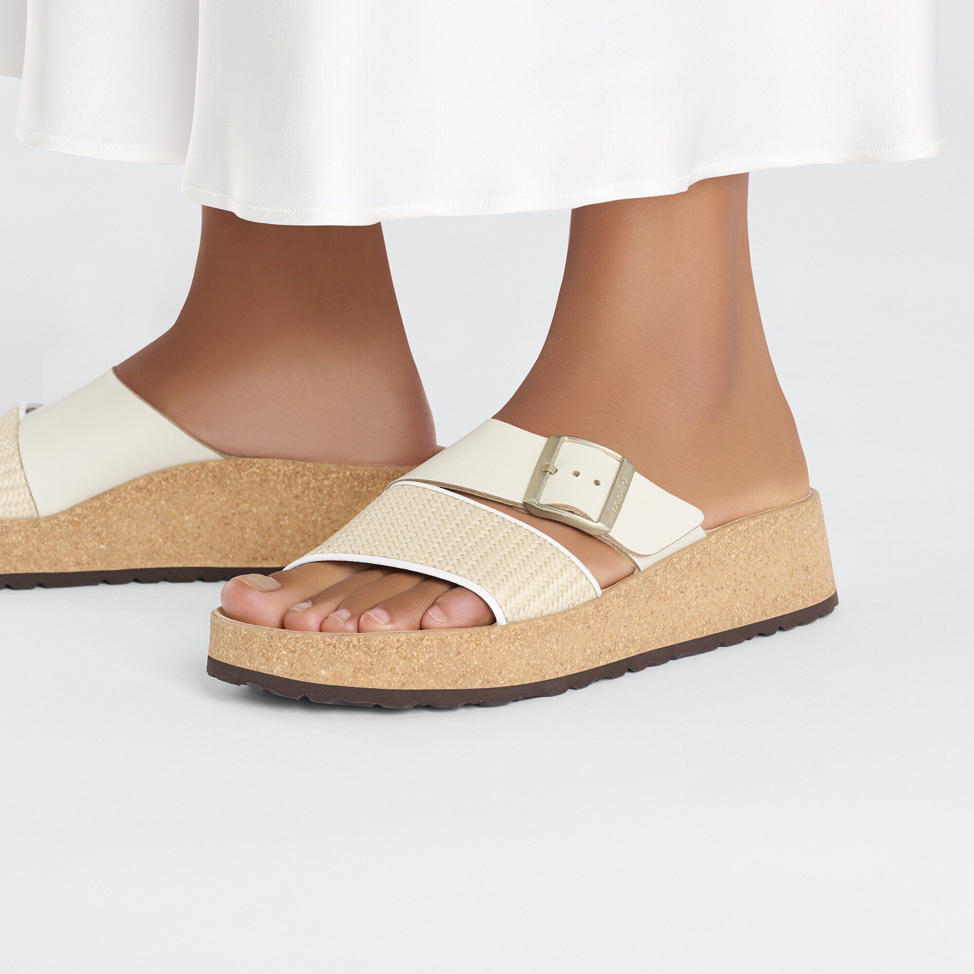 Almina Raffia Natural Leather/Synthetics - Image 7