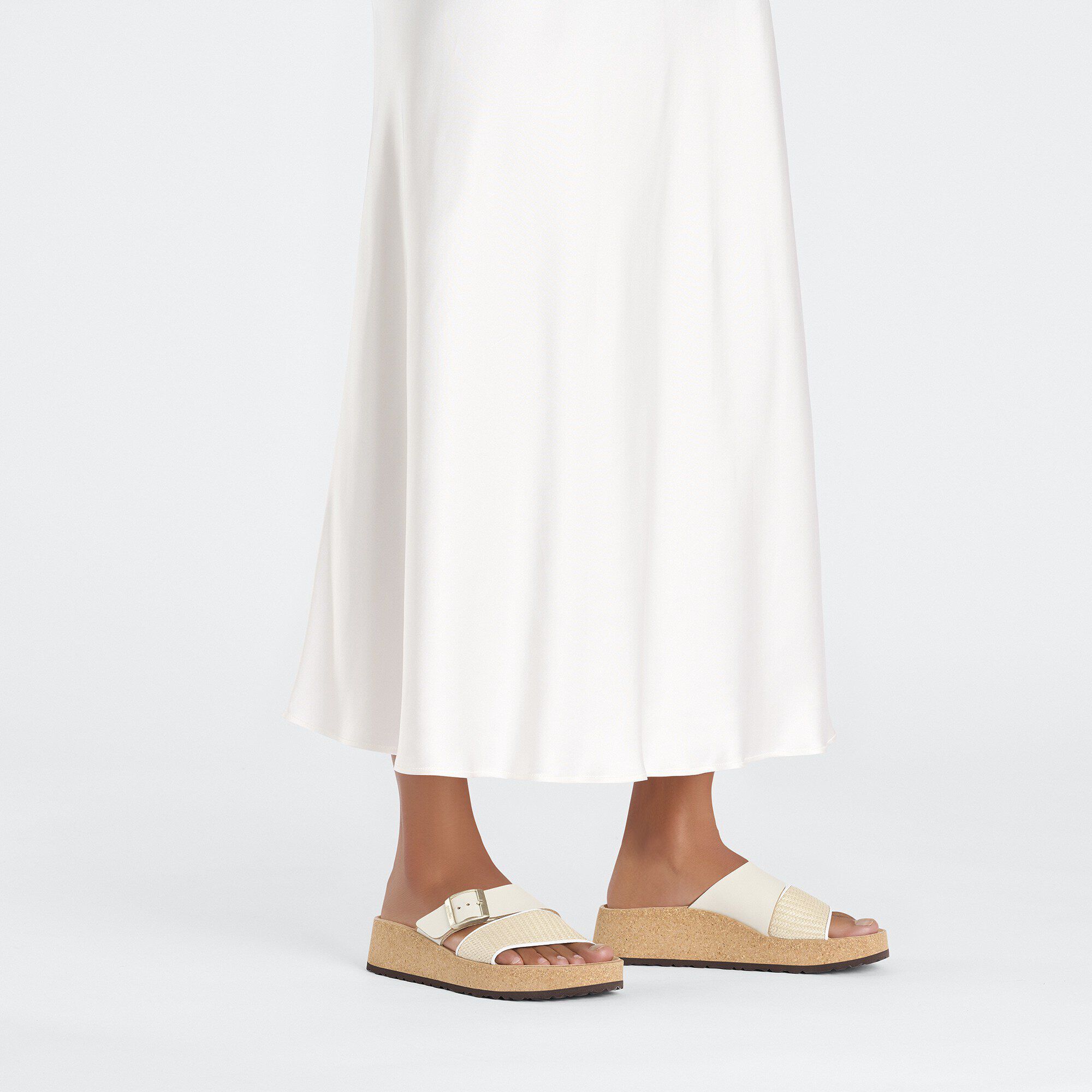 Almina Raffia Natural Leather/Synthetics - Image 4