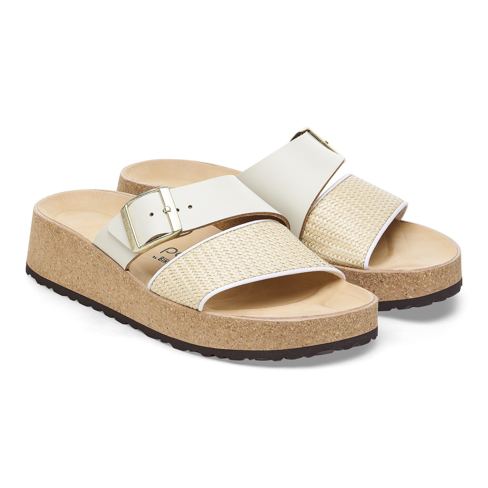 Almina Raffia Natural Leather/Synthetics - Image 6