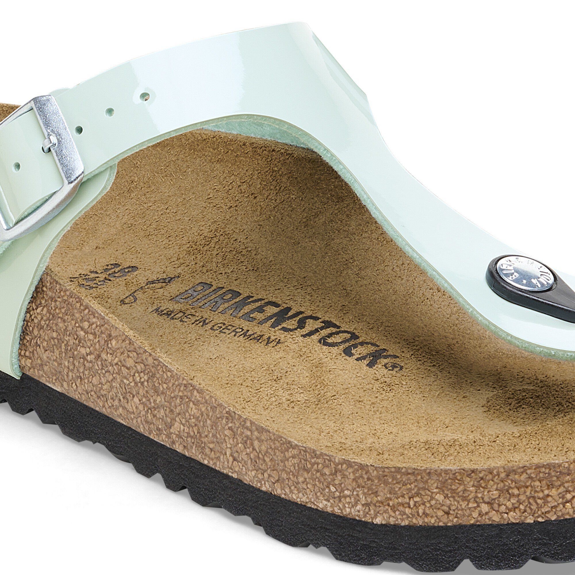 Gizeh Birko-Flor Patent Patent Surf Green - Image 5