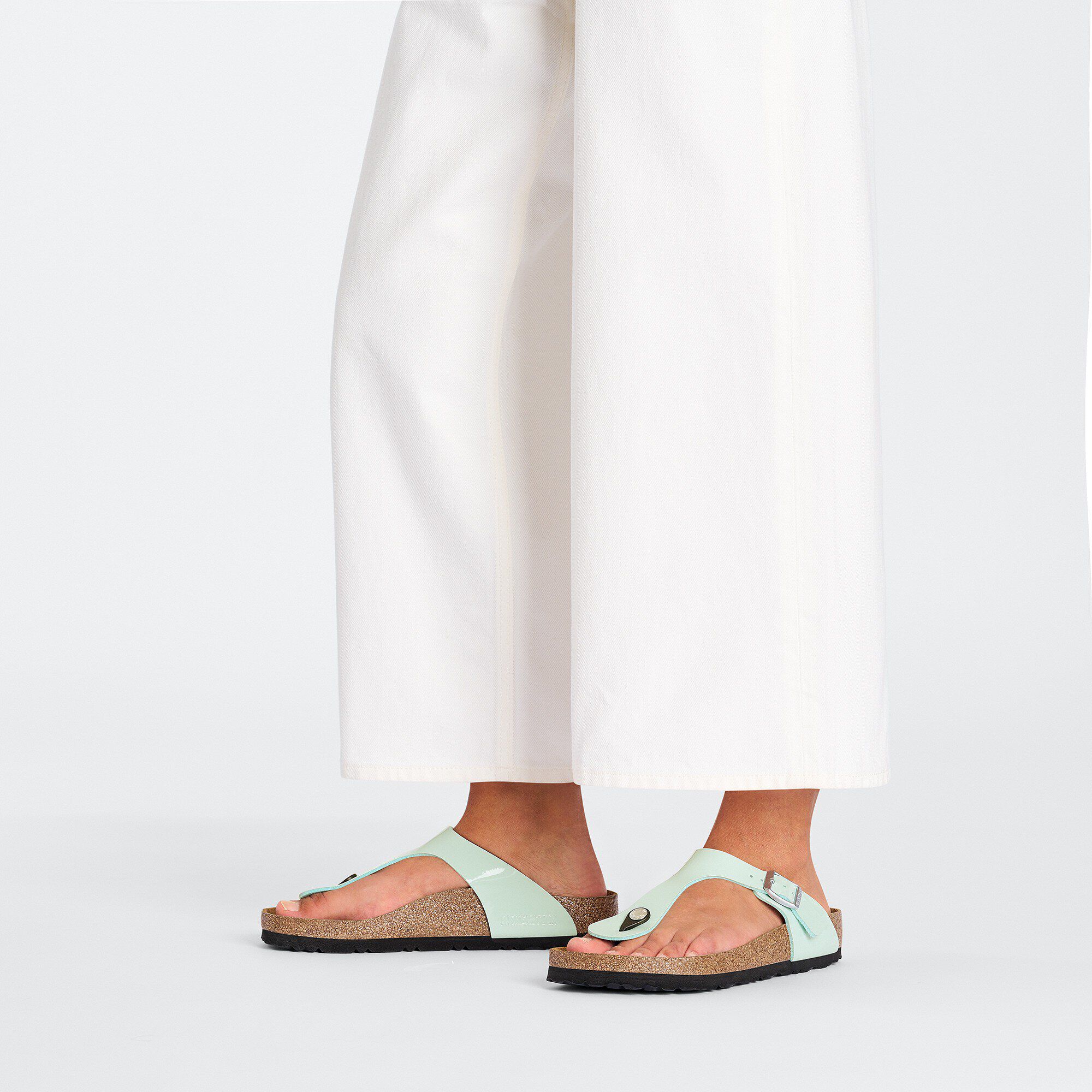 Gizeh Birko-Flor Patent Patent Surf Green - Image 8