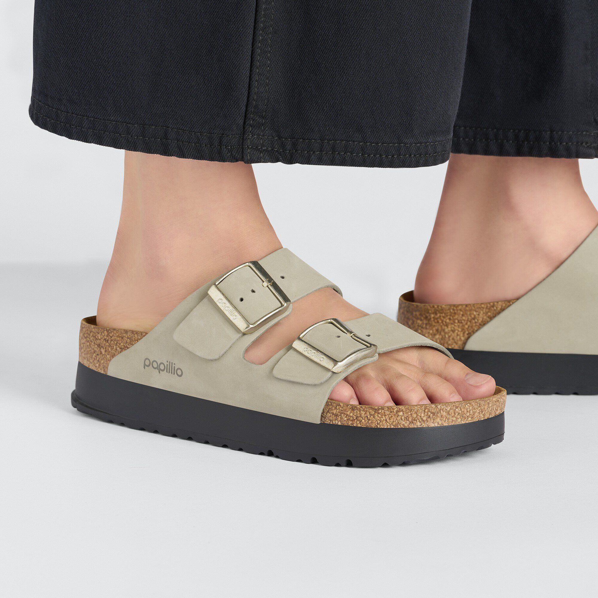 Arizona Pap Flex Platform Nubuk Leather - Image 5