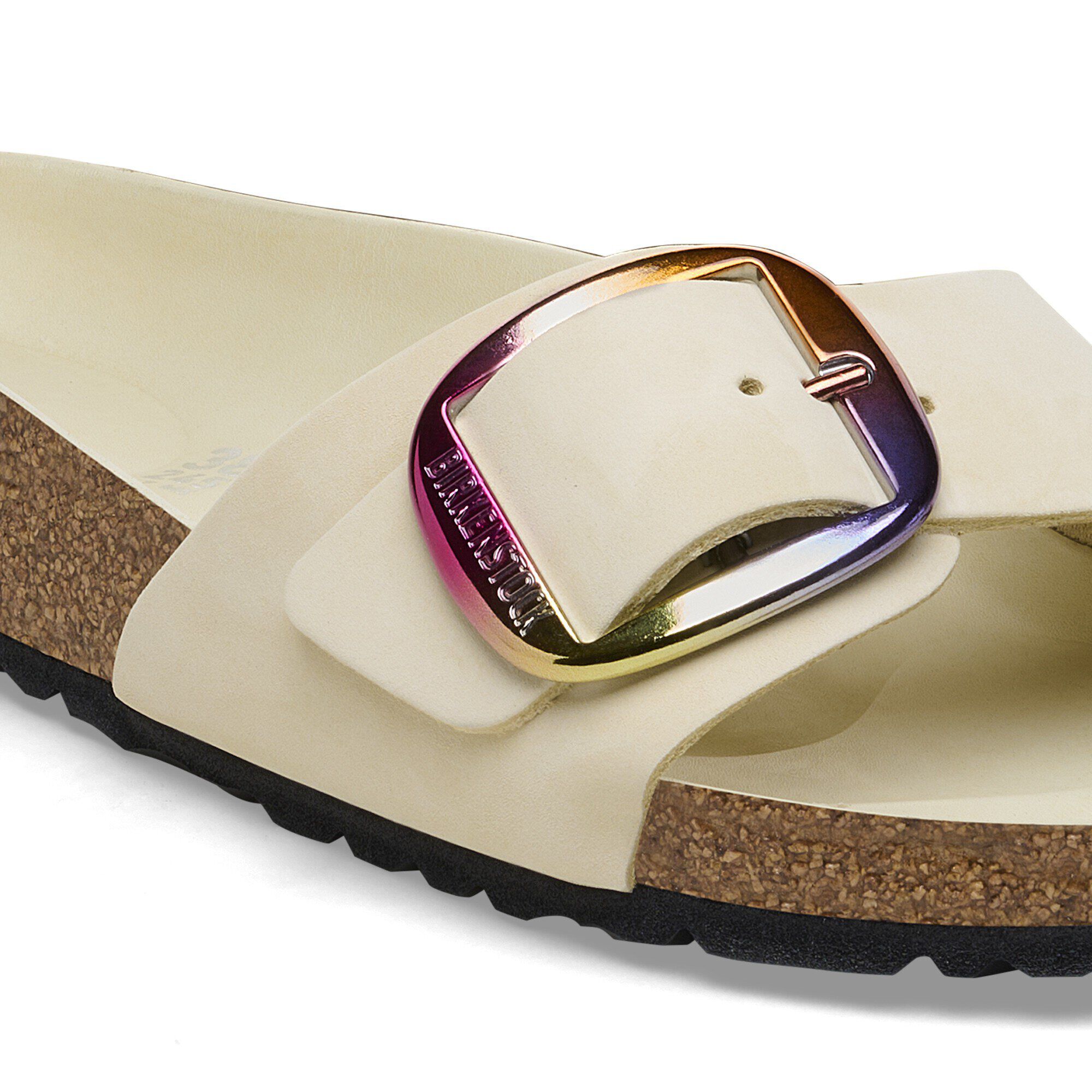 Madrid Big Buckle Natural Leather Nubuck - Image 4