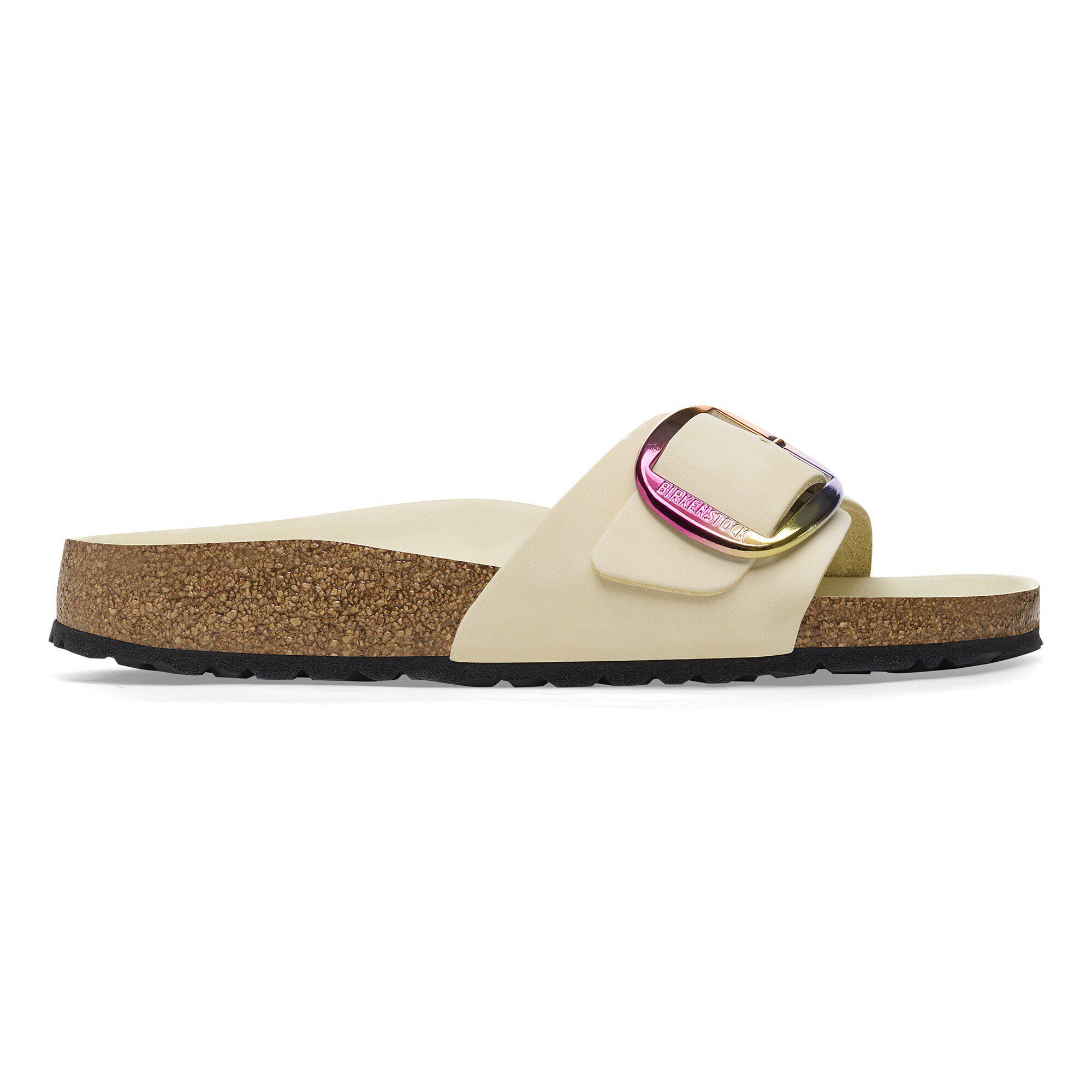 Madrid Big Buckle Natural Leather Nubuck - Image 3