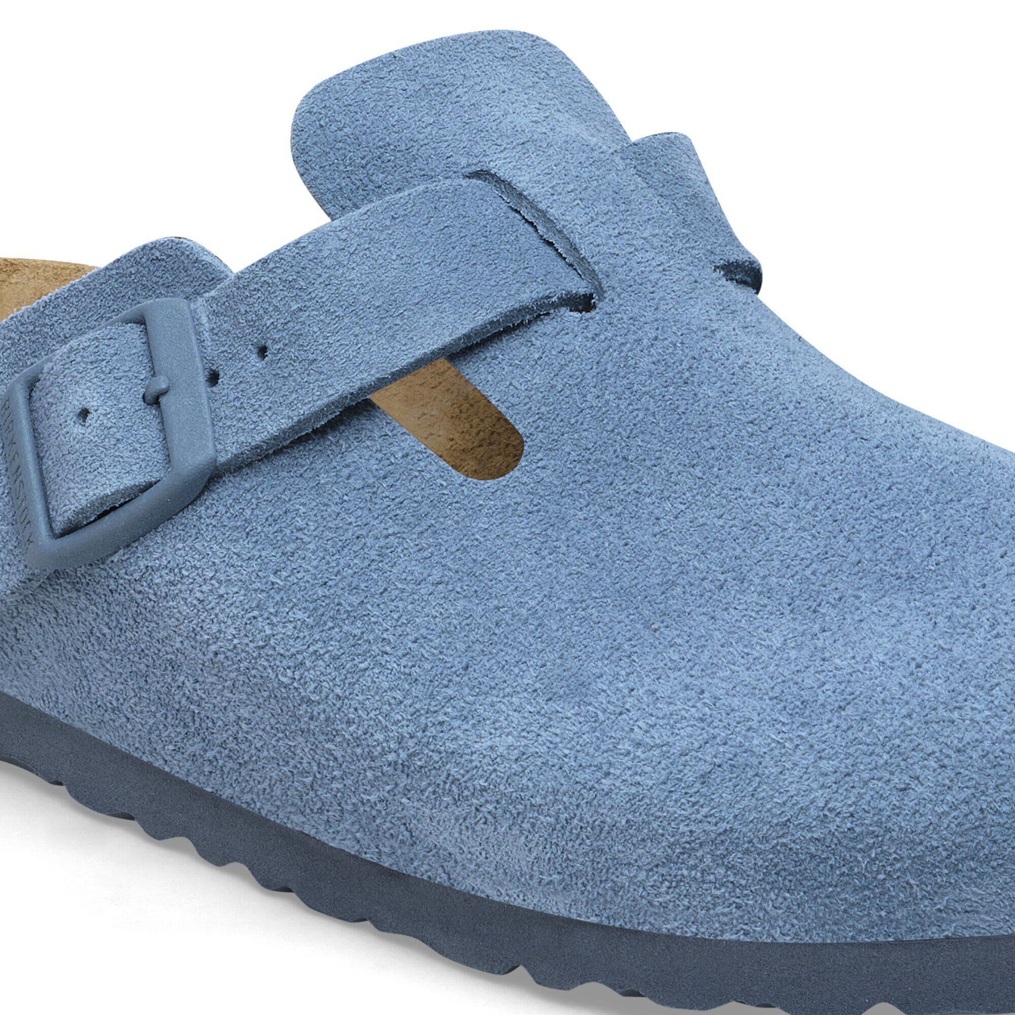 Boston Soft Footbed Suede Leather Elemental Blue - Image 5