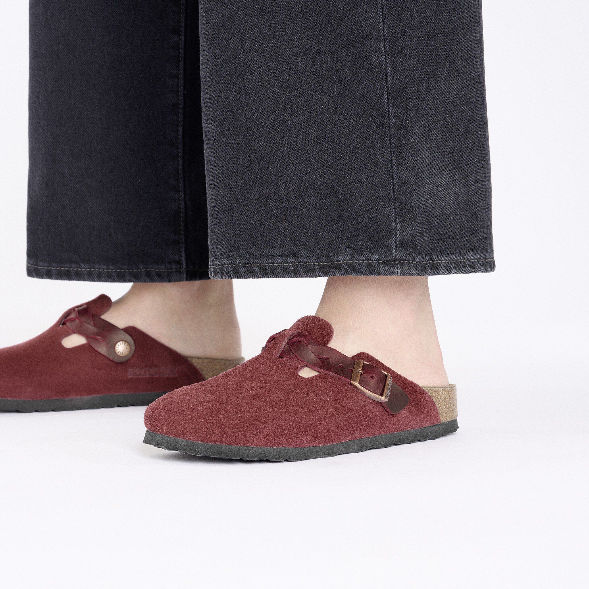 Boston Braided Suede Leather Zinfandel - Image 6