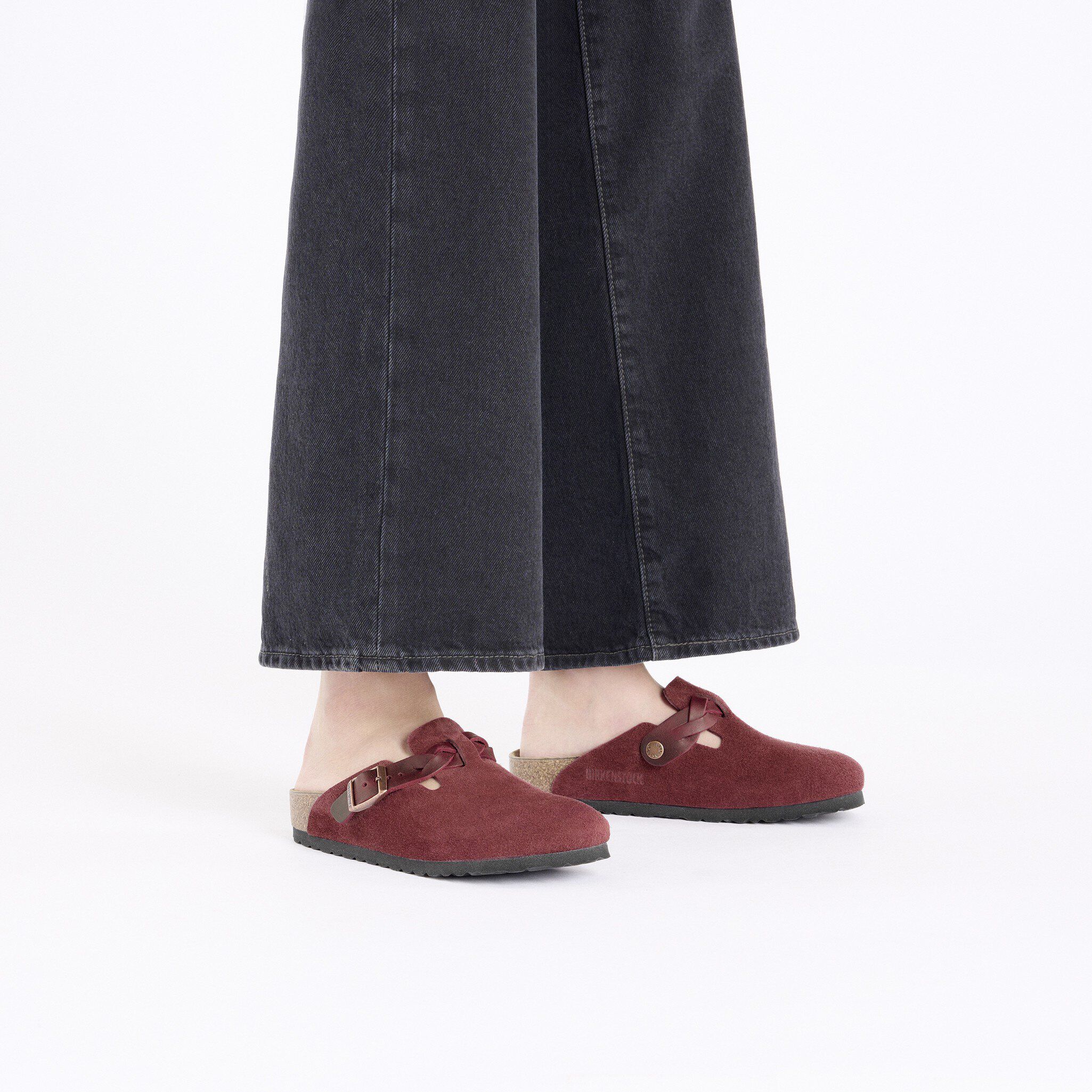 Boston Braided Suede Leather Zinfandel - Image 5