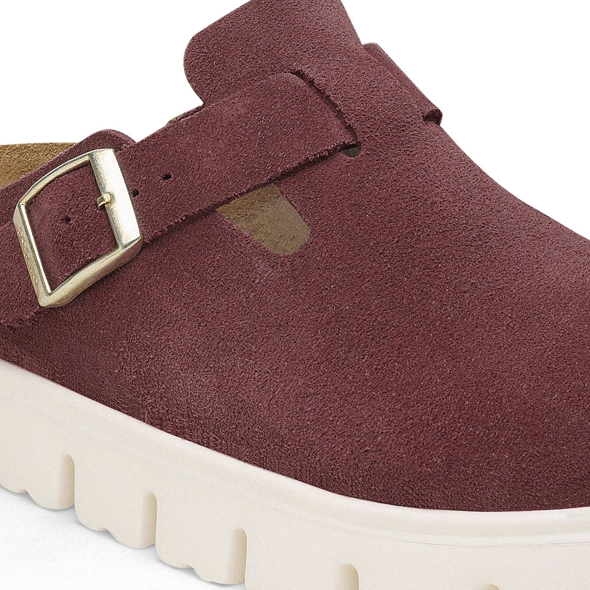Boston Chunky Suede Leather Berry Crush - Image 8