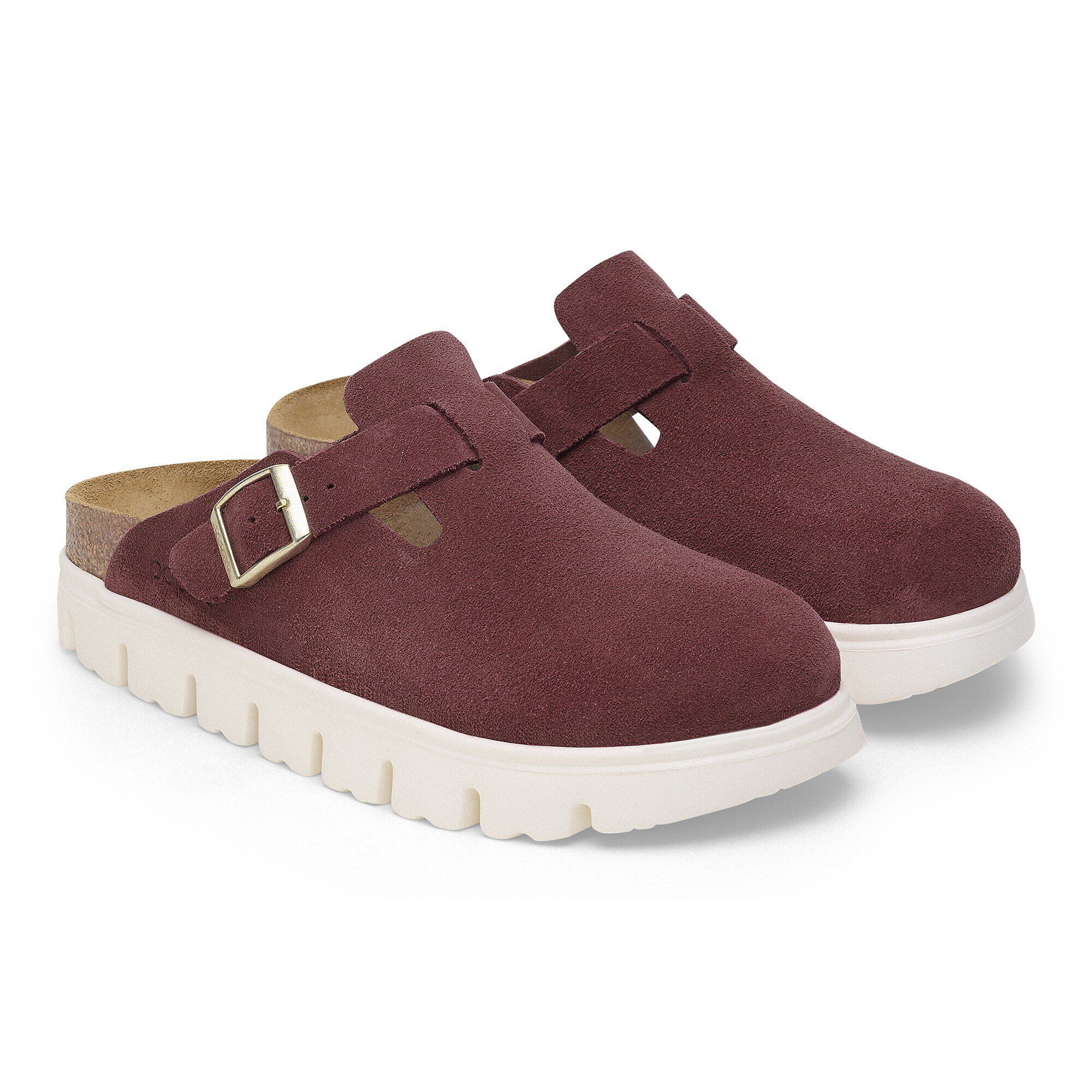 Boston Chunky Suede Leather Berry Crush - Image 5