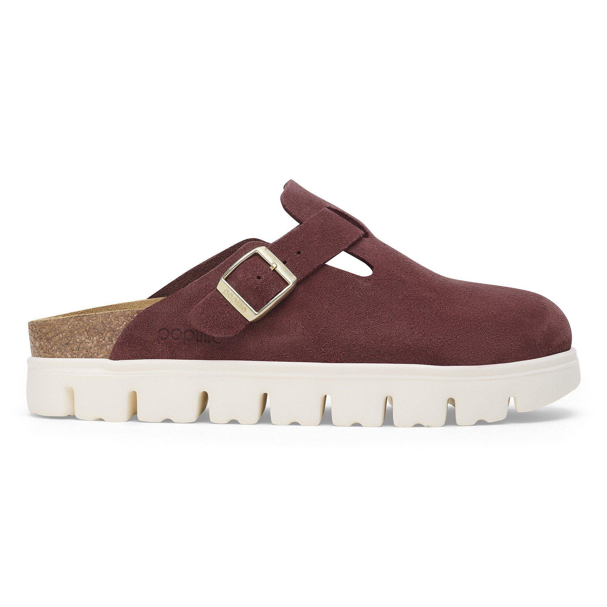Boston Chunky Suede Leather Berry Crush - Image 3