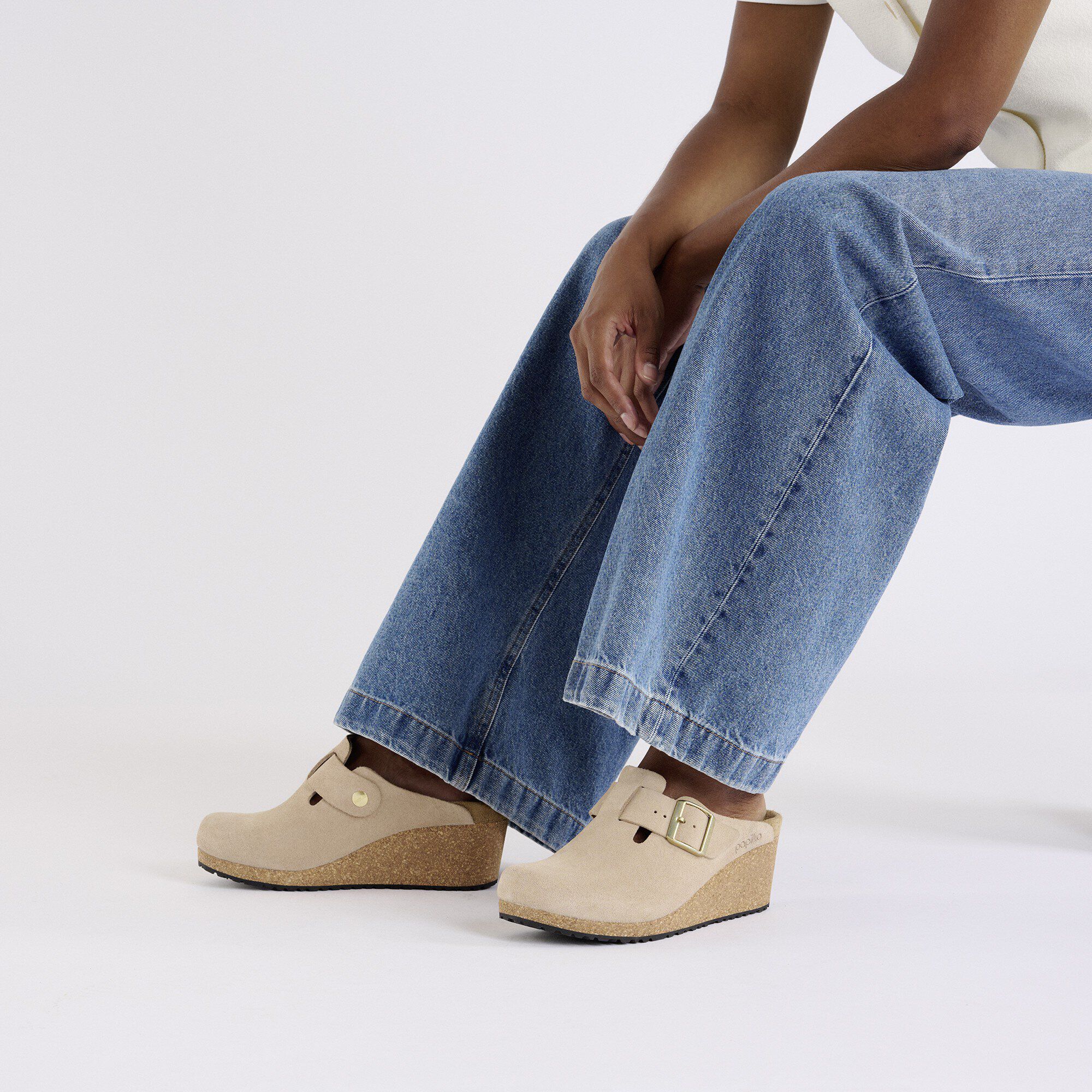 Fanny Suede Leather Warm Sand - Image 7