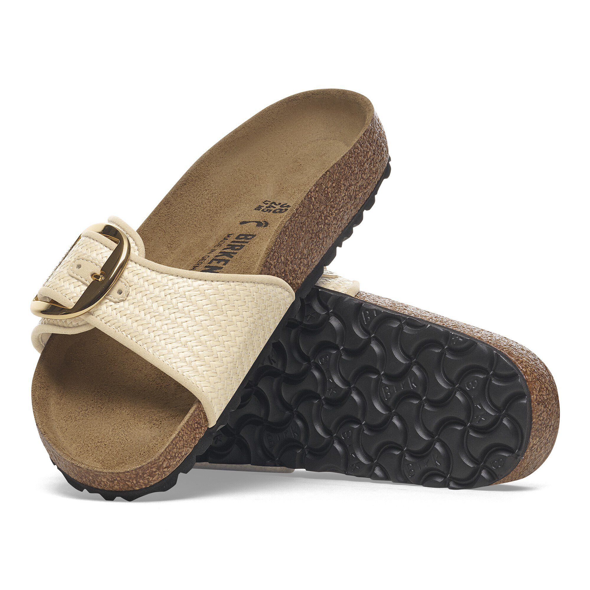 Madrid Big Buckle Raffia Textile - Image 8