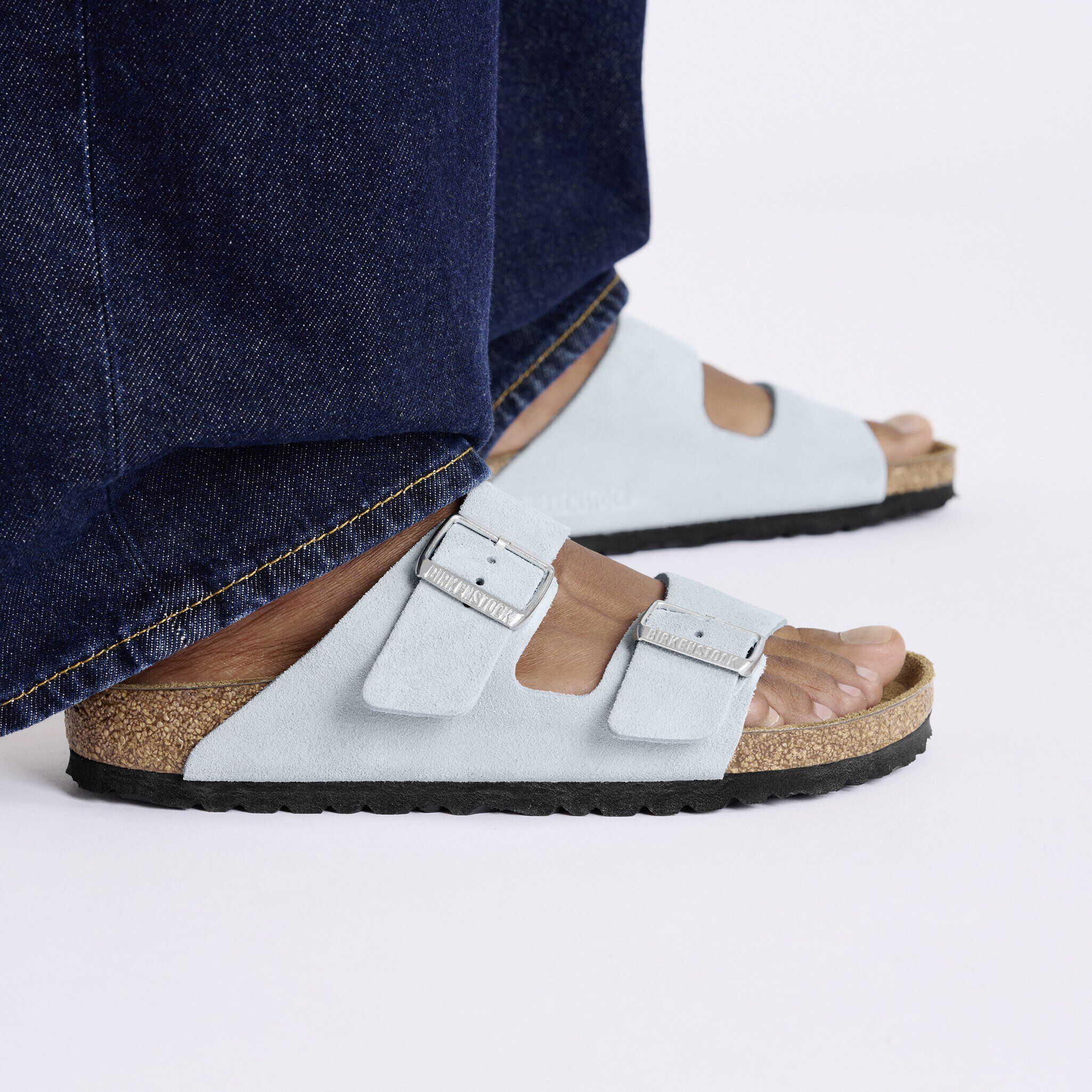 Arizona Suede Leather Baby Blue - Image 7