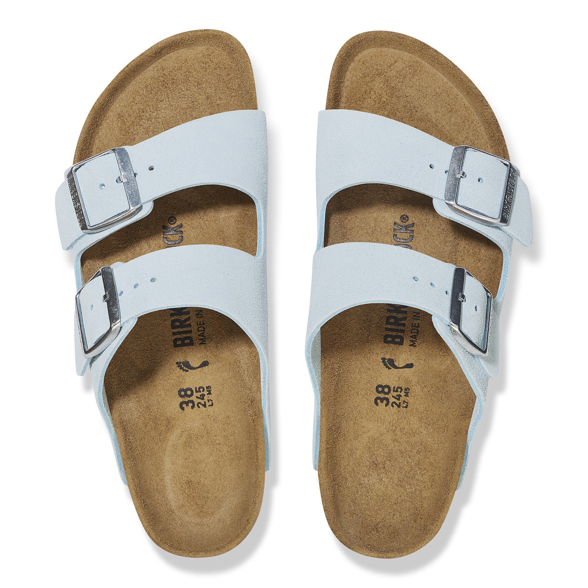 Alternative view of Arizona Suede Leather Baby Blue