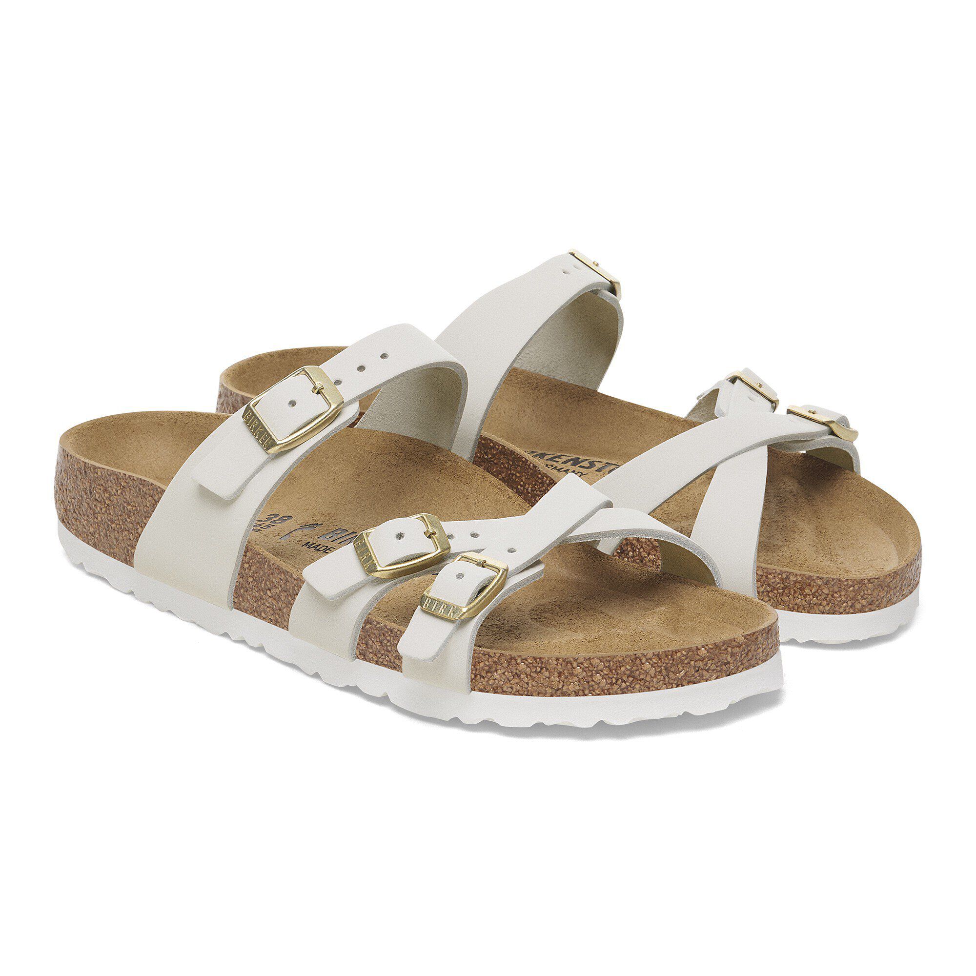Franca Nubuck Leather Antique White - Image 7