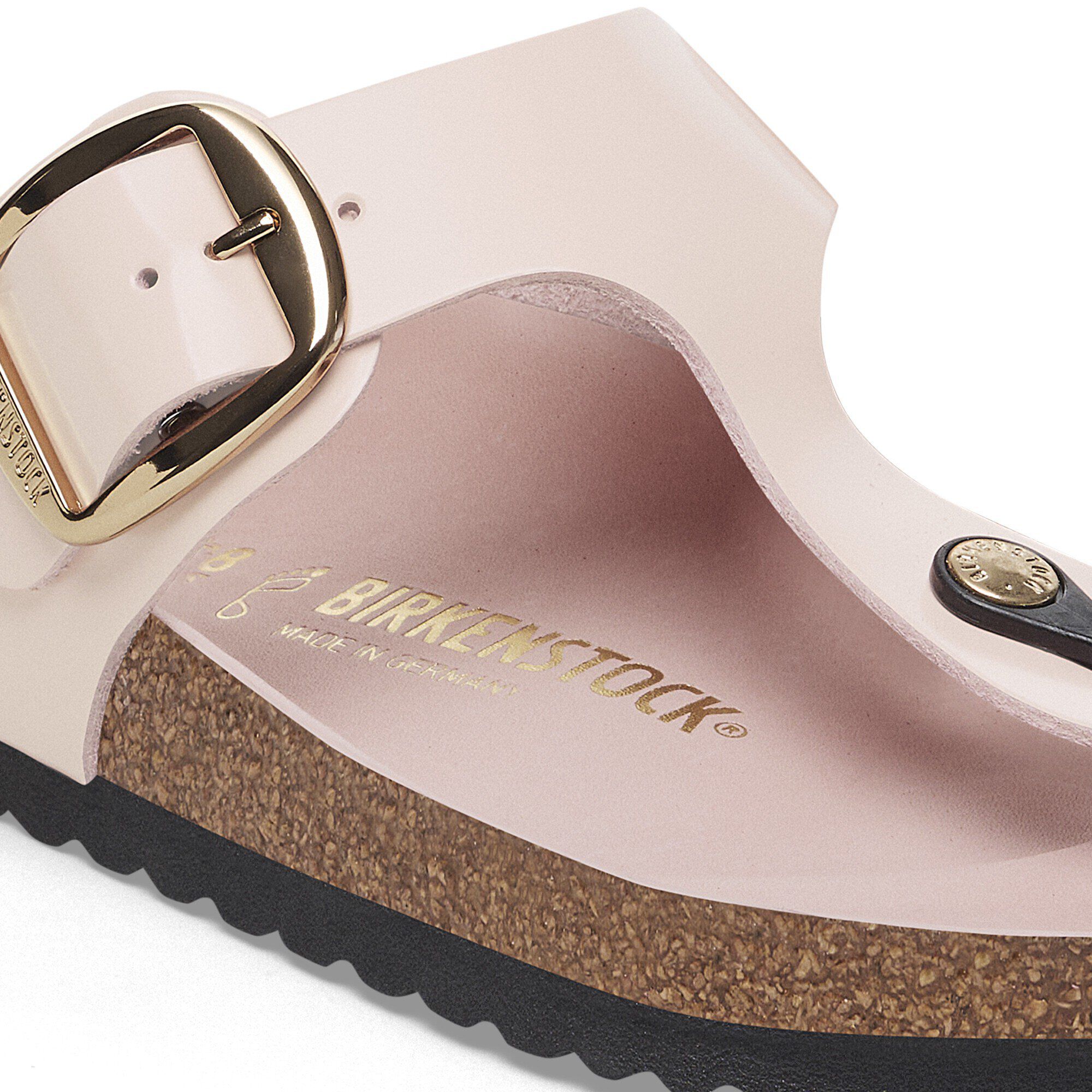 Gizeh Big Buckle Natural Leather Patent - Image 5