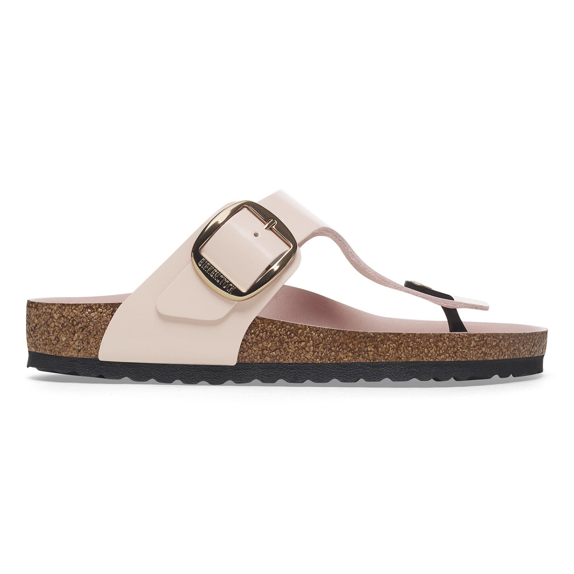 Gizeh Big Buckle Natural Leather Patent - Image 3