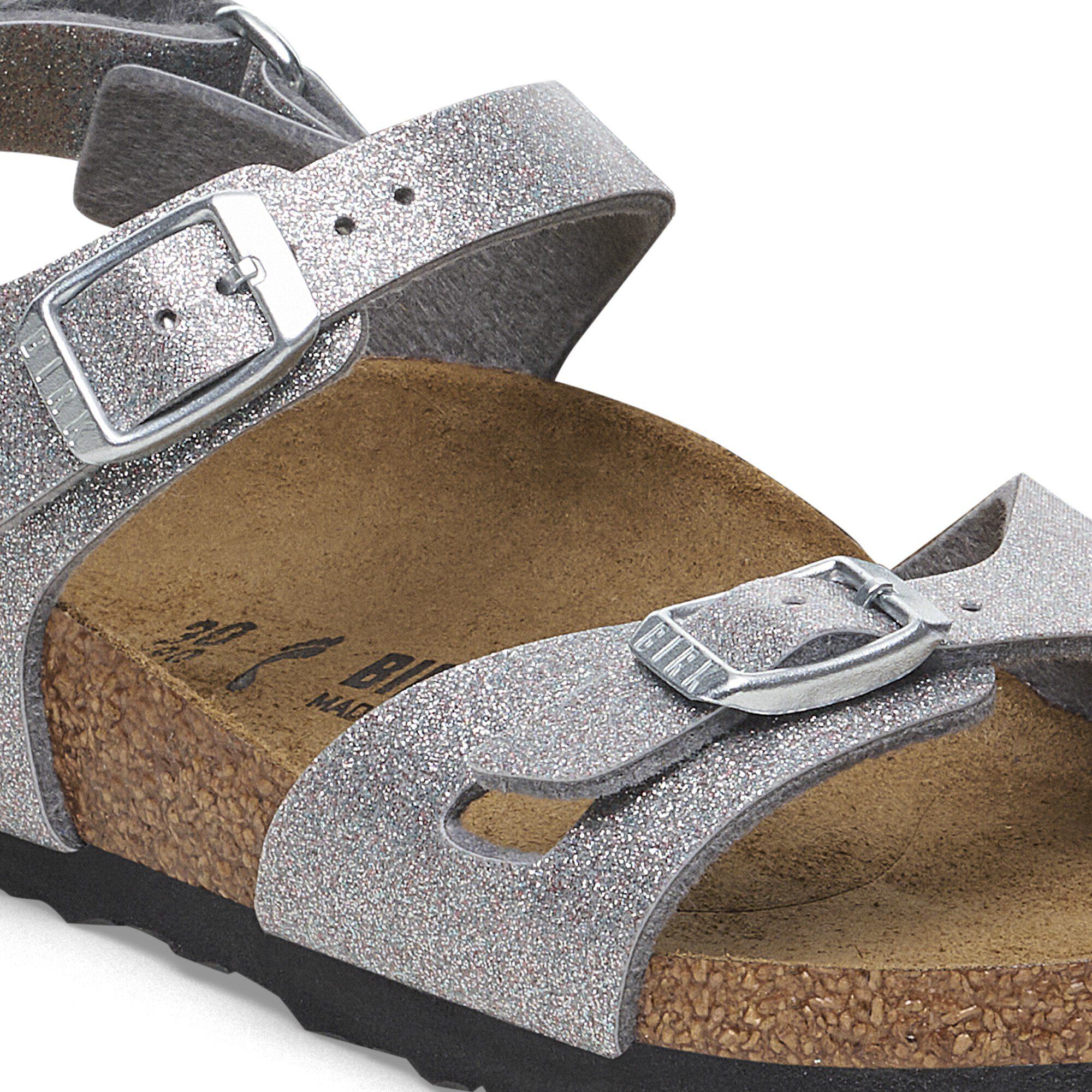 Rio Kids Birko-Flor Sparkling Light Silver - Image 4