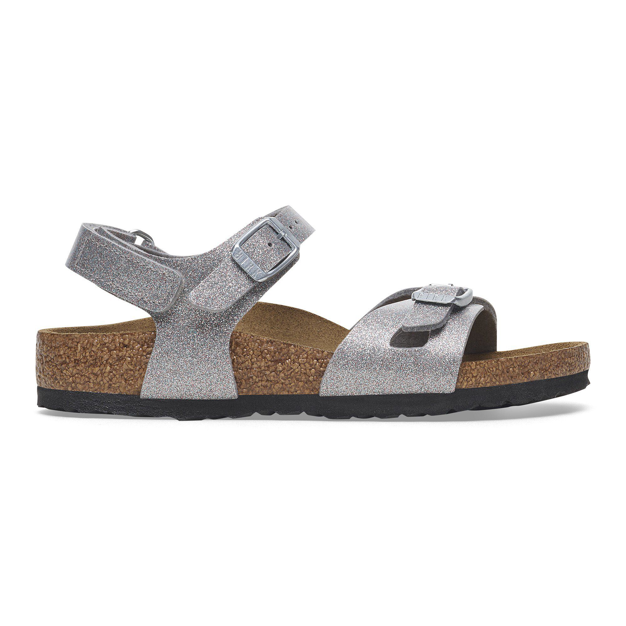 Rio Kids Birko-Flor Sparkling Light Silver - Image 3