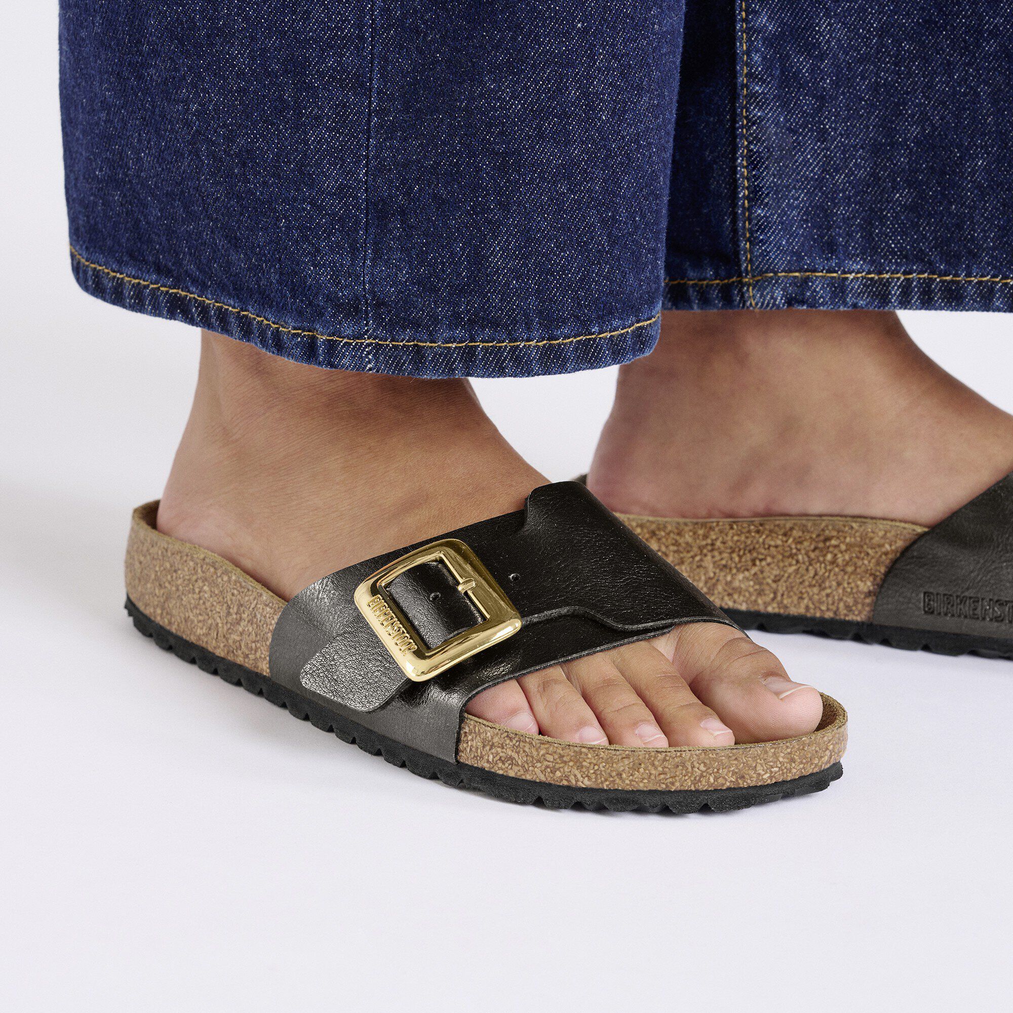 Catalina Luxe Buckle Birko-Flor Graceful Licorice - Image 7