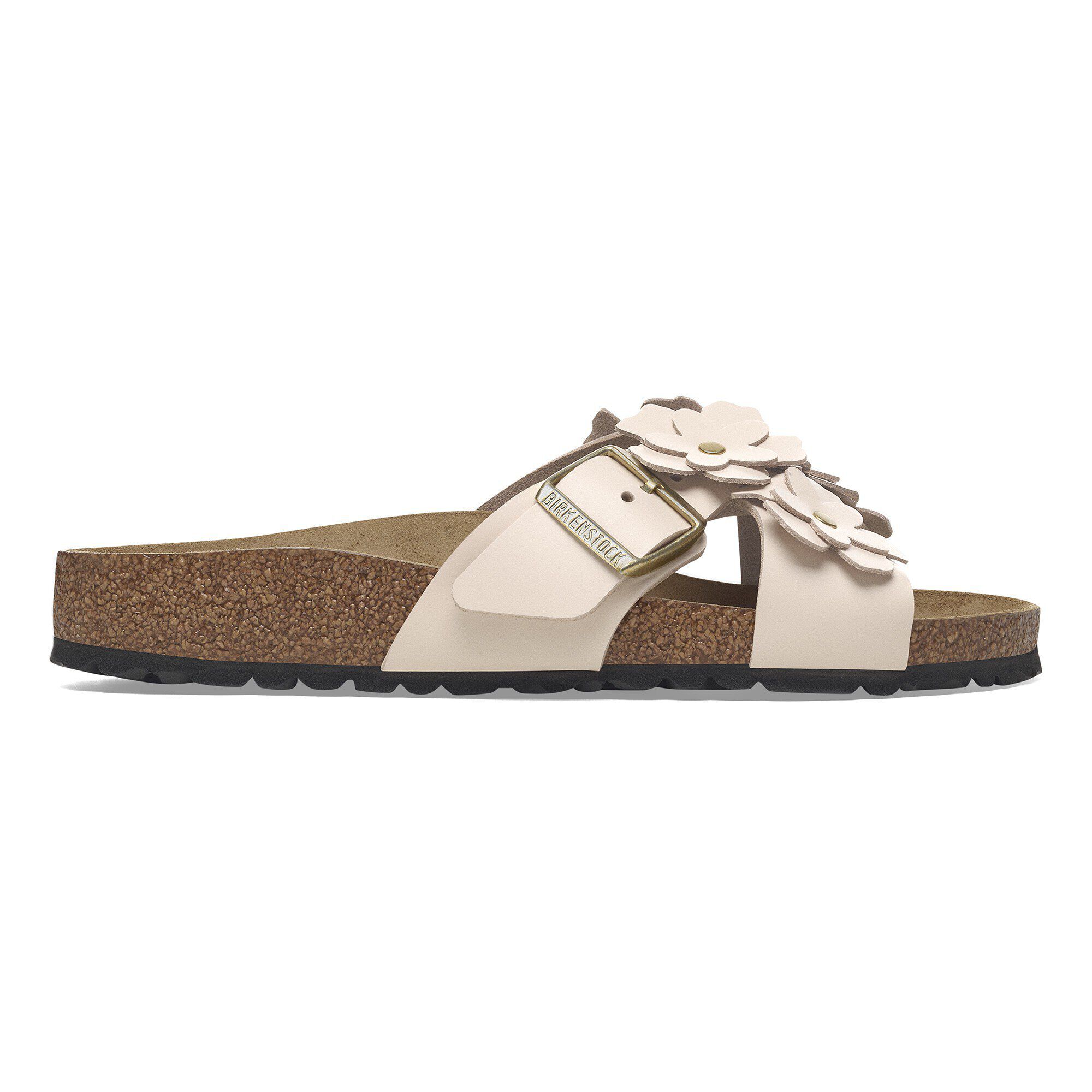 Siena Flower Embellishment Natural Leather - Image 3