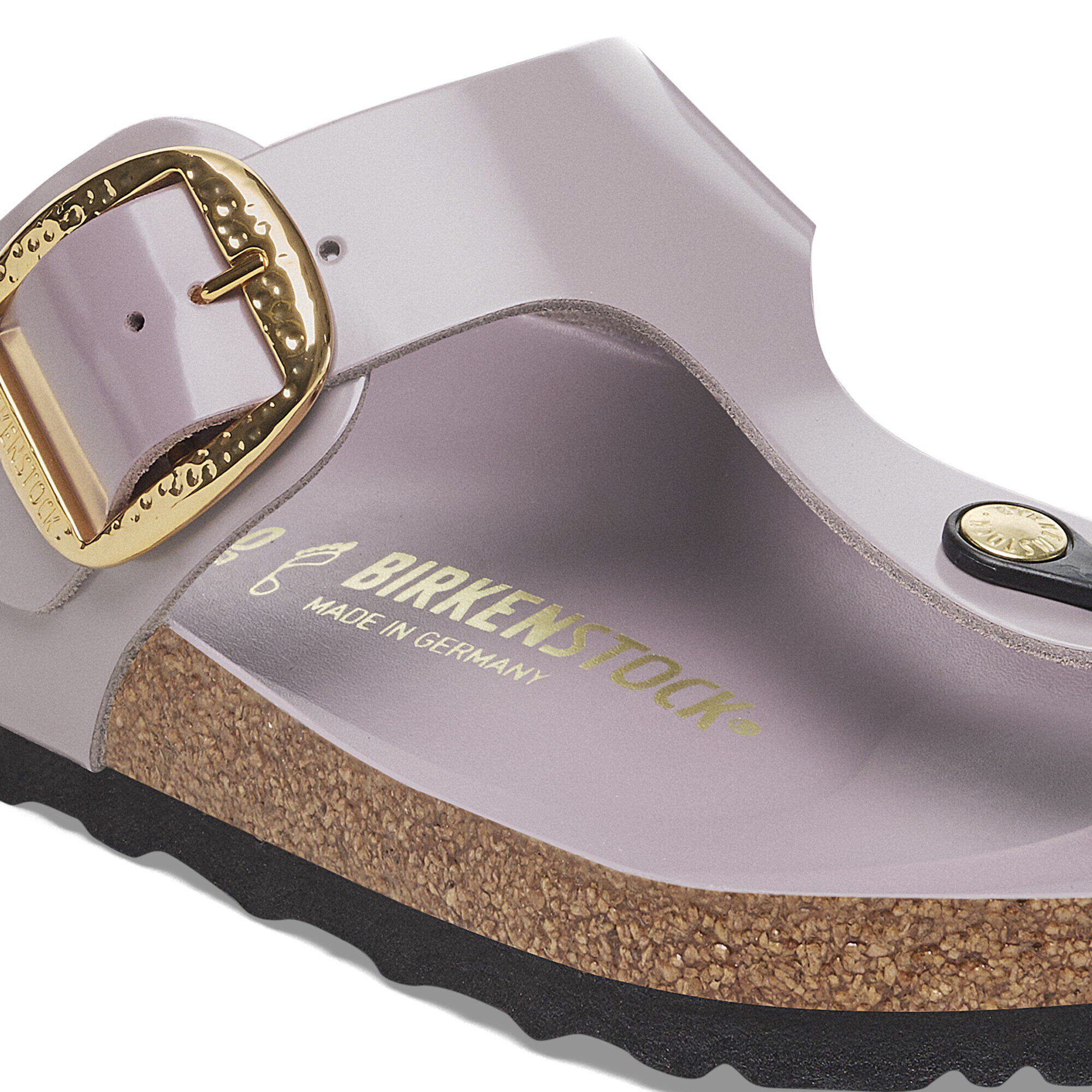 Gizeh Big Buckle Natural Leather Patent - Image 8