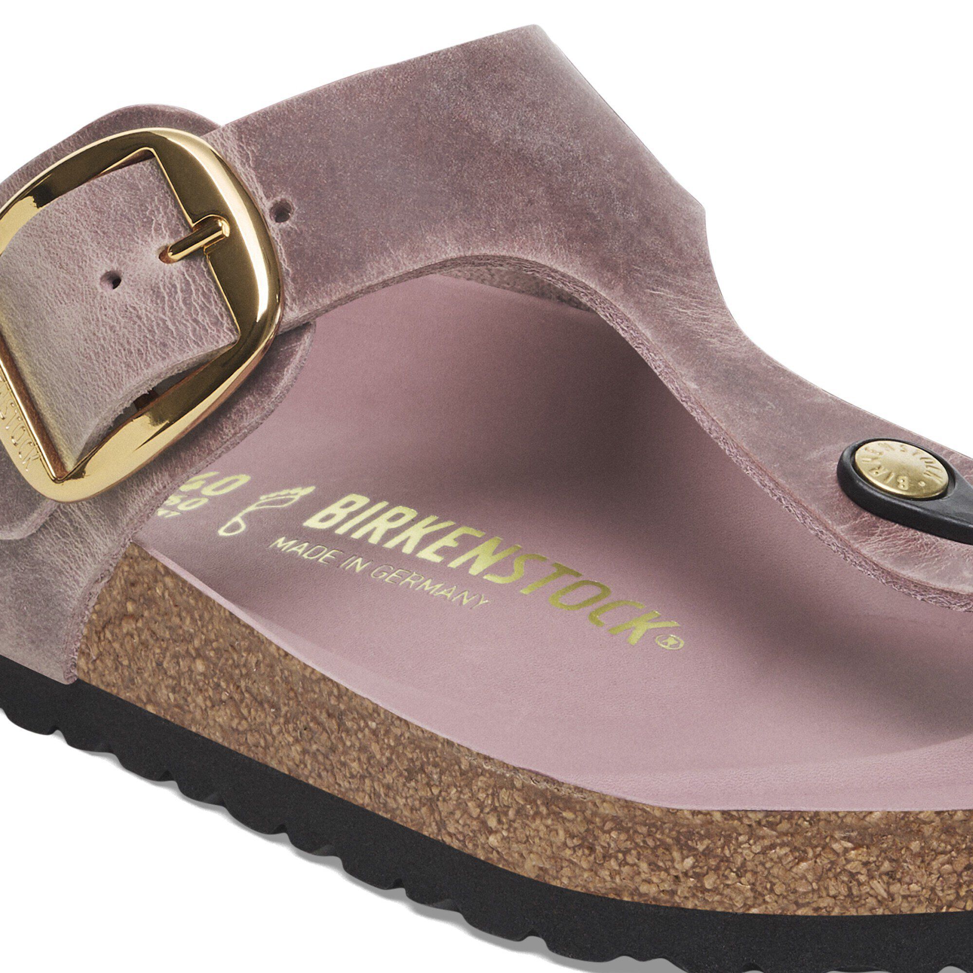 Gizeh Big Buckle Natural Leather Oiled - Image 4