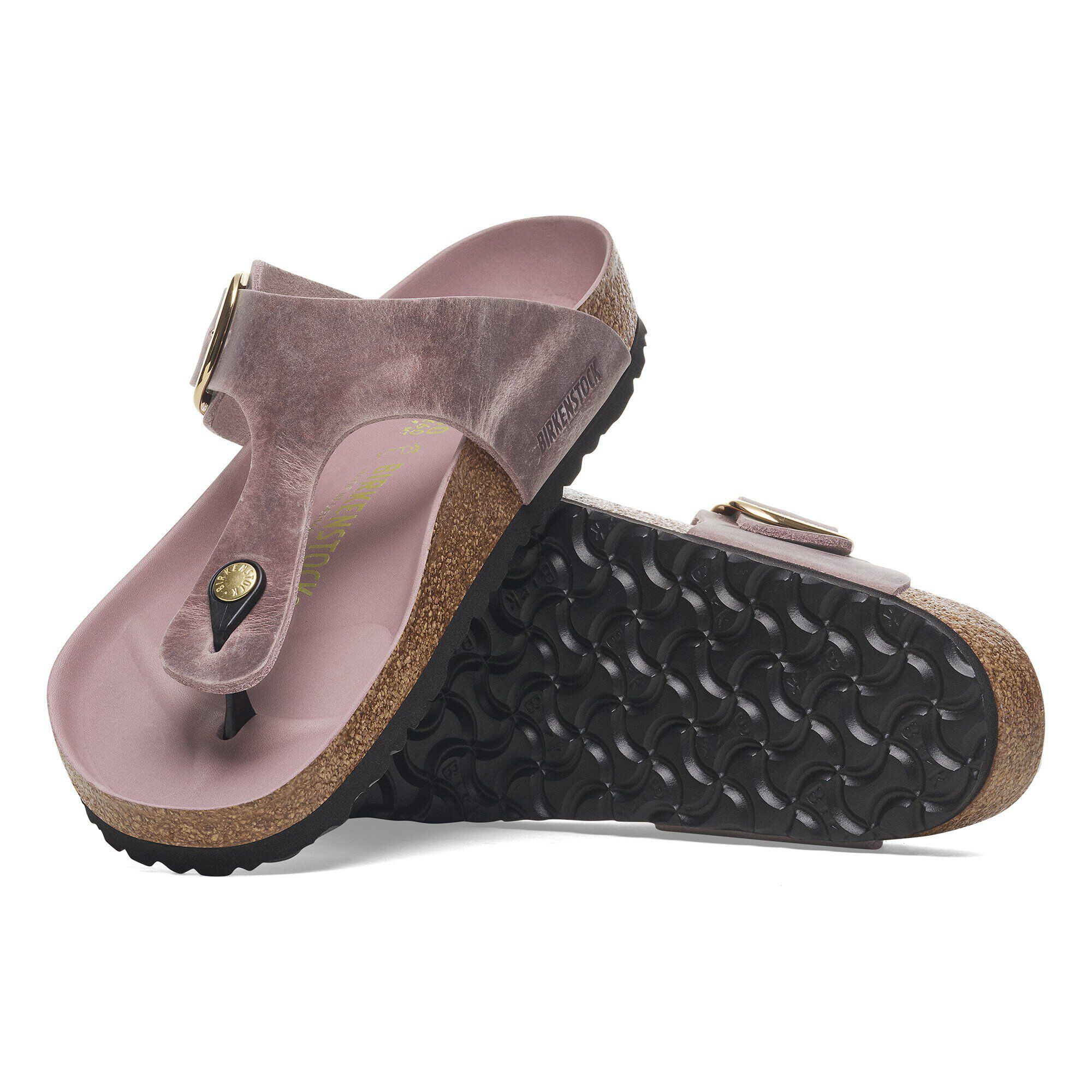 Gizeh Big Buckle Natural Leather Oiled - Image 7
