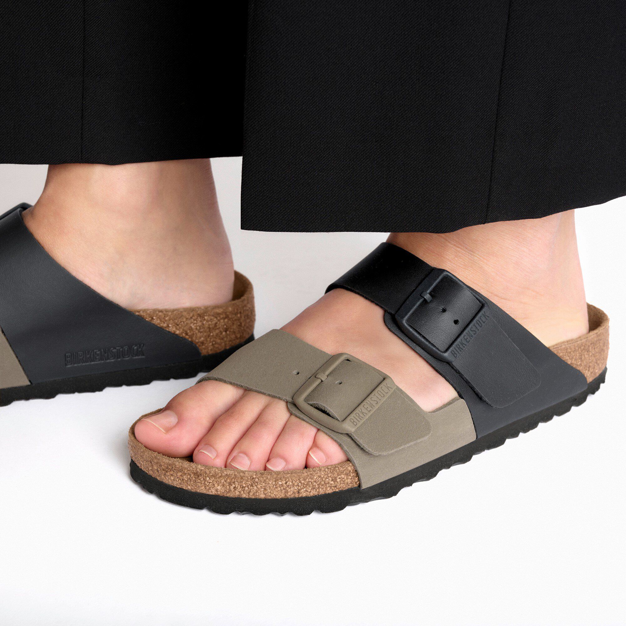 Arizona Split Birko-Flor Black/ Stone - Image 4