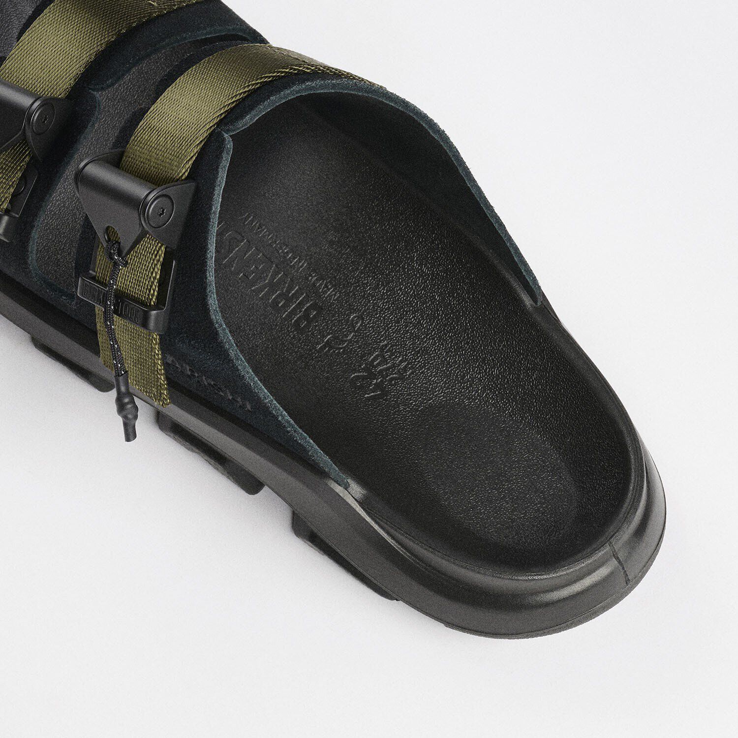 Mogami Terra Tech Nubuck Leather-Textile Olive - Image 5
