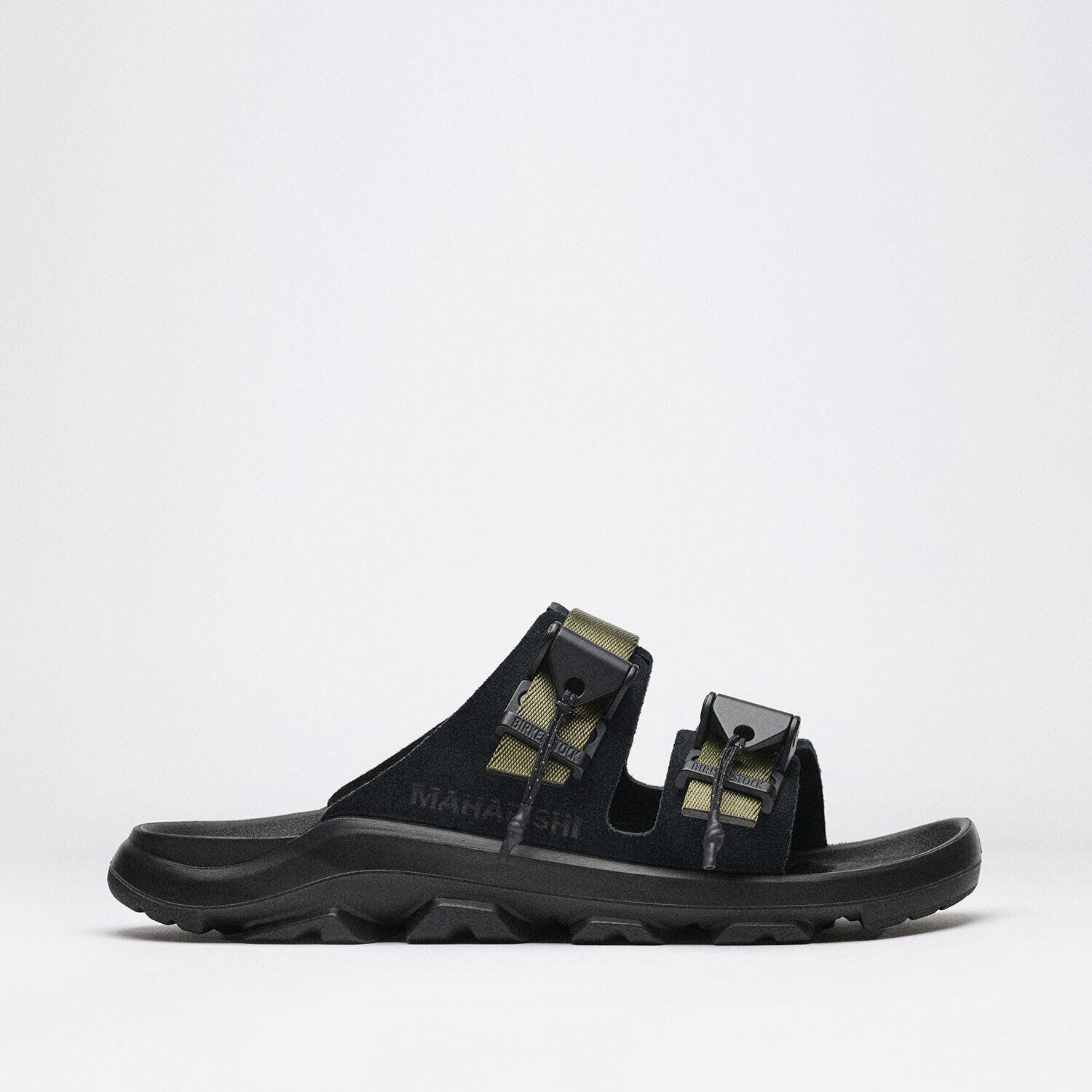Mogami Terra Tech Nubuck Leather-Textile Olive - Image 3