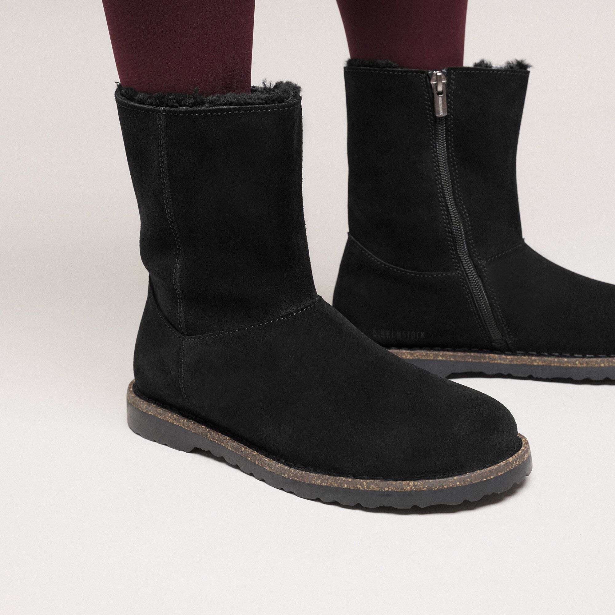 Uppsala Zip Shearling Suede Leather - Image 7