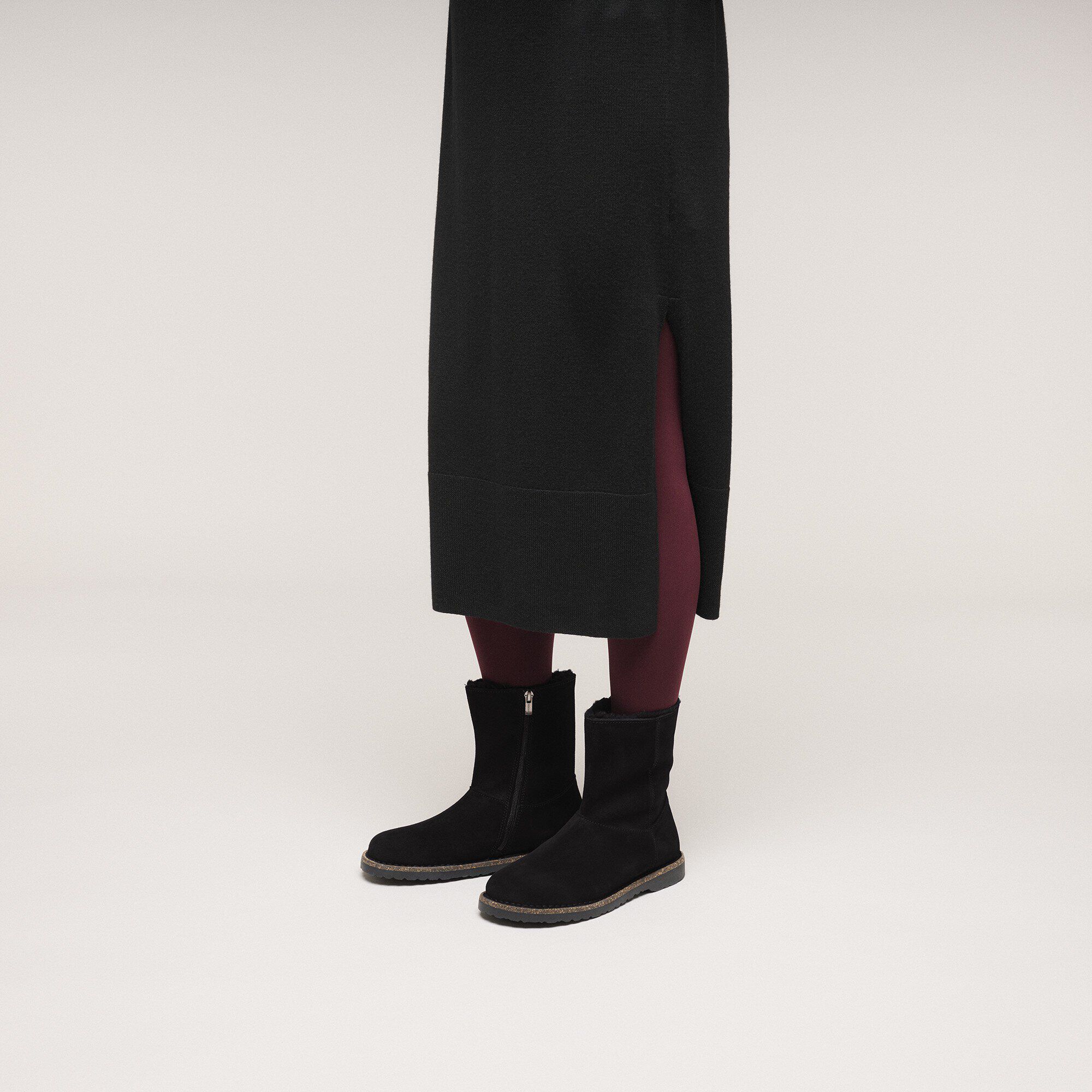 Uppsala Zip Shearling Suede Leather - Image 4