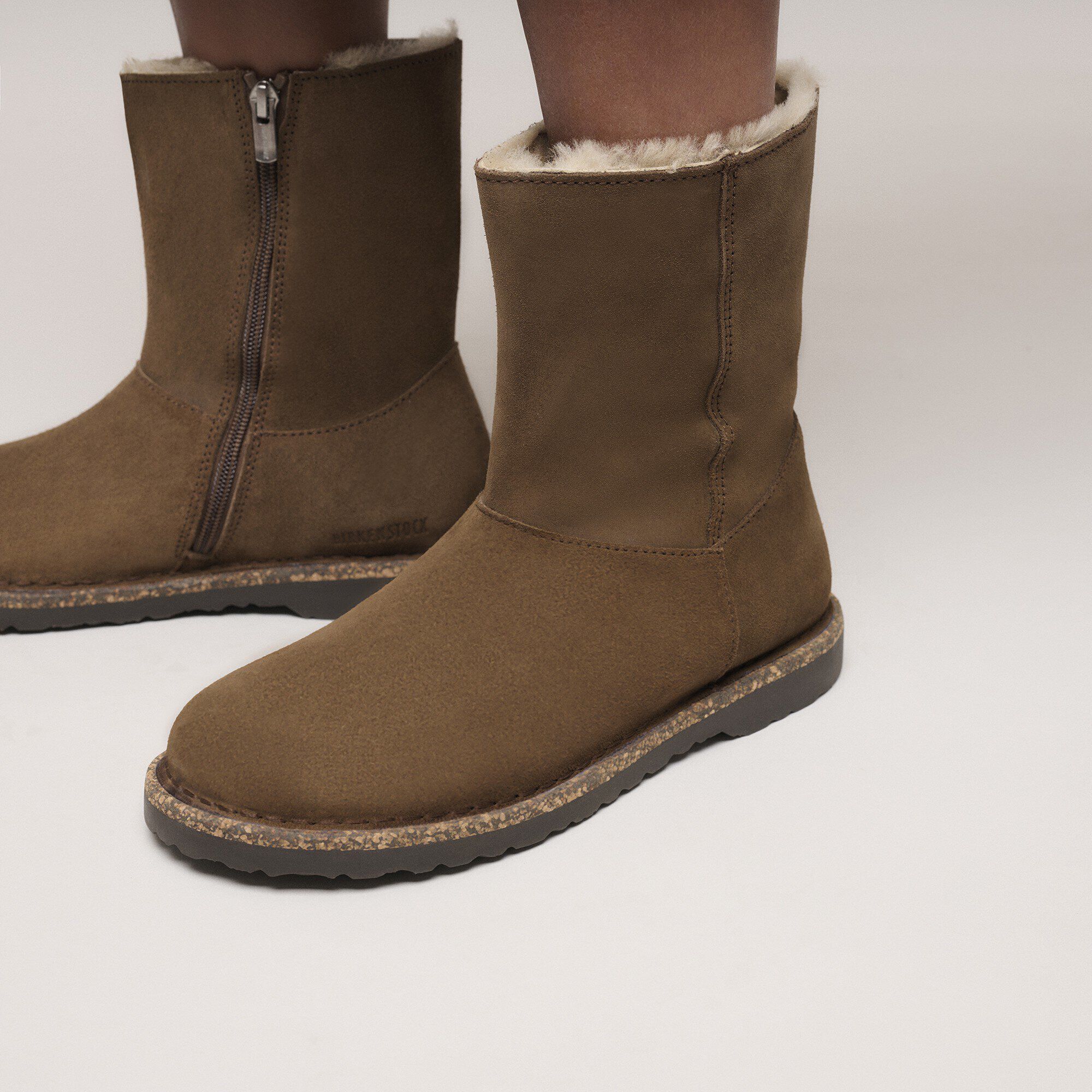 Uppsala Zip Shearling Suede Leather - Image 4