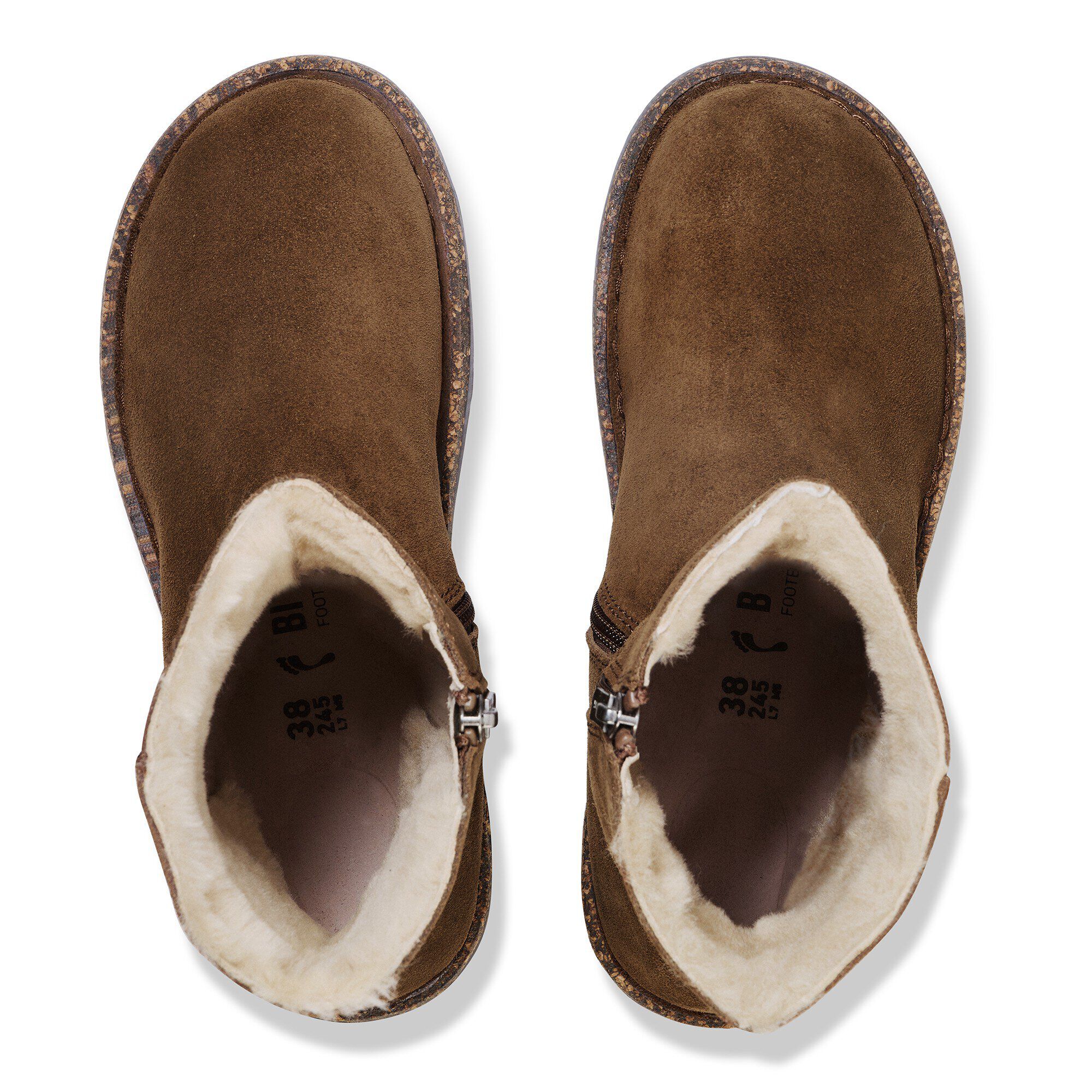 Uppsala Zip Shearling Suede Leather - Image 2