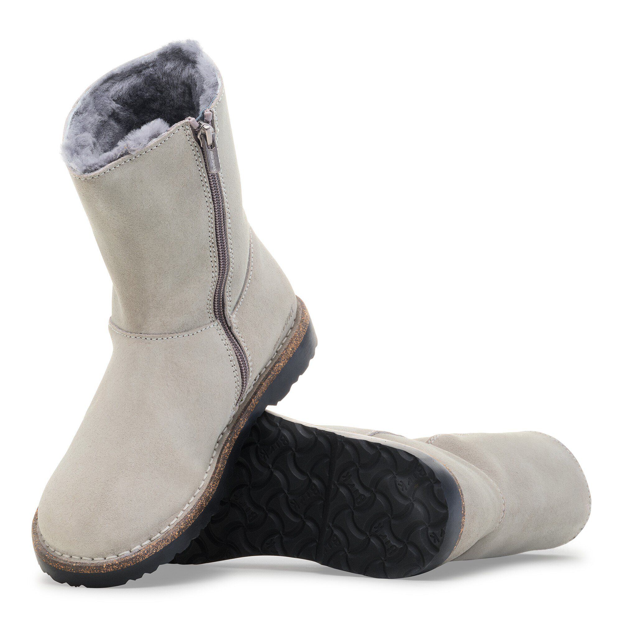 Uppsala Zip Shearling Suede Leather - Image 4