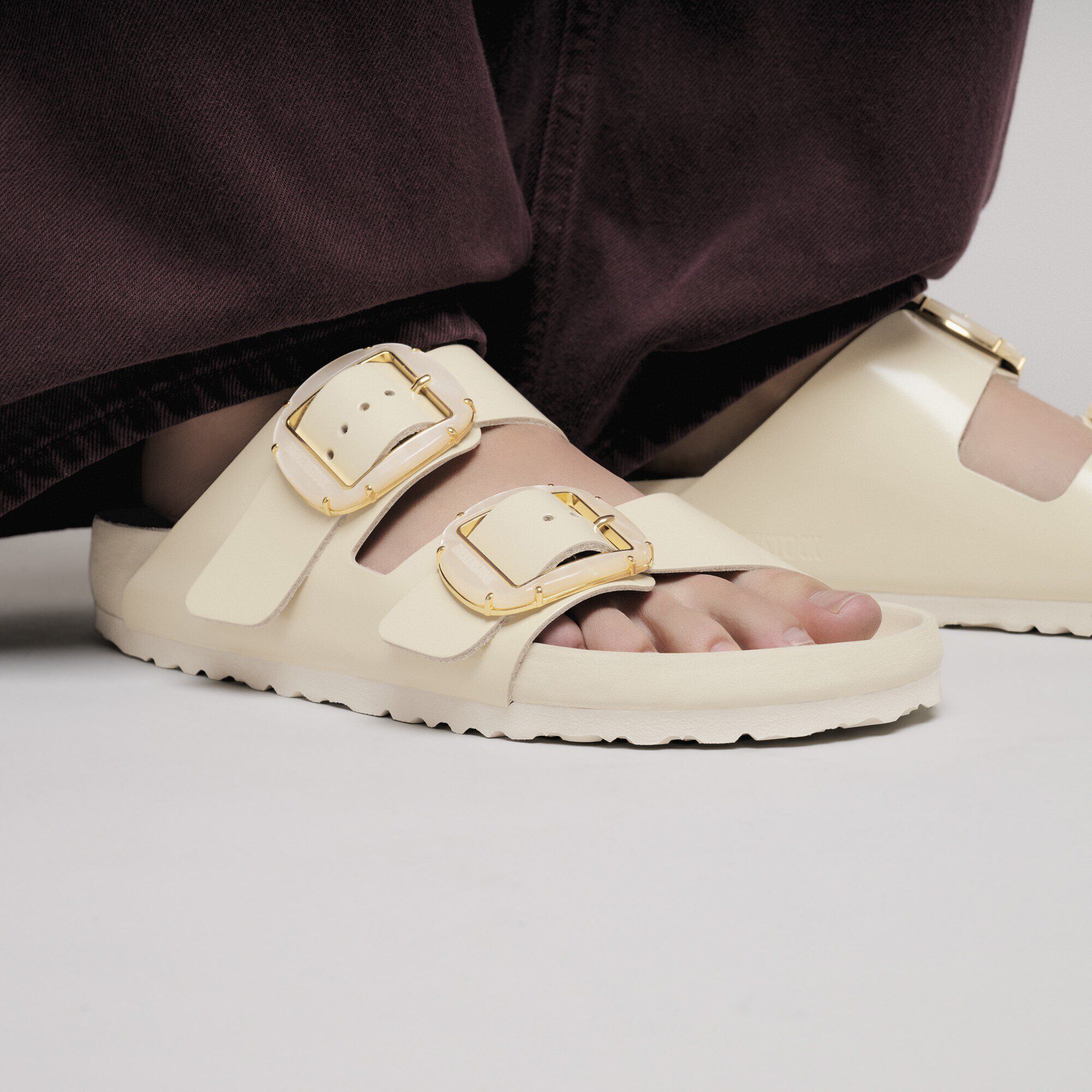 Arizona Big Buckle Natural Leather Patent - Image 6