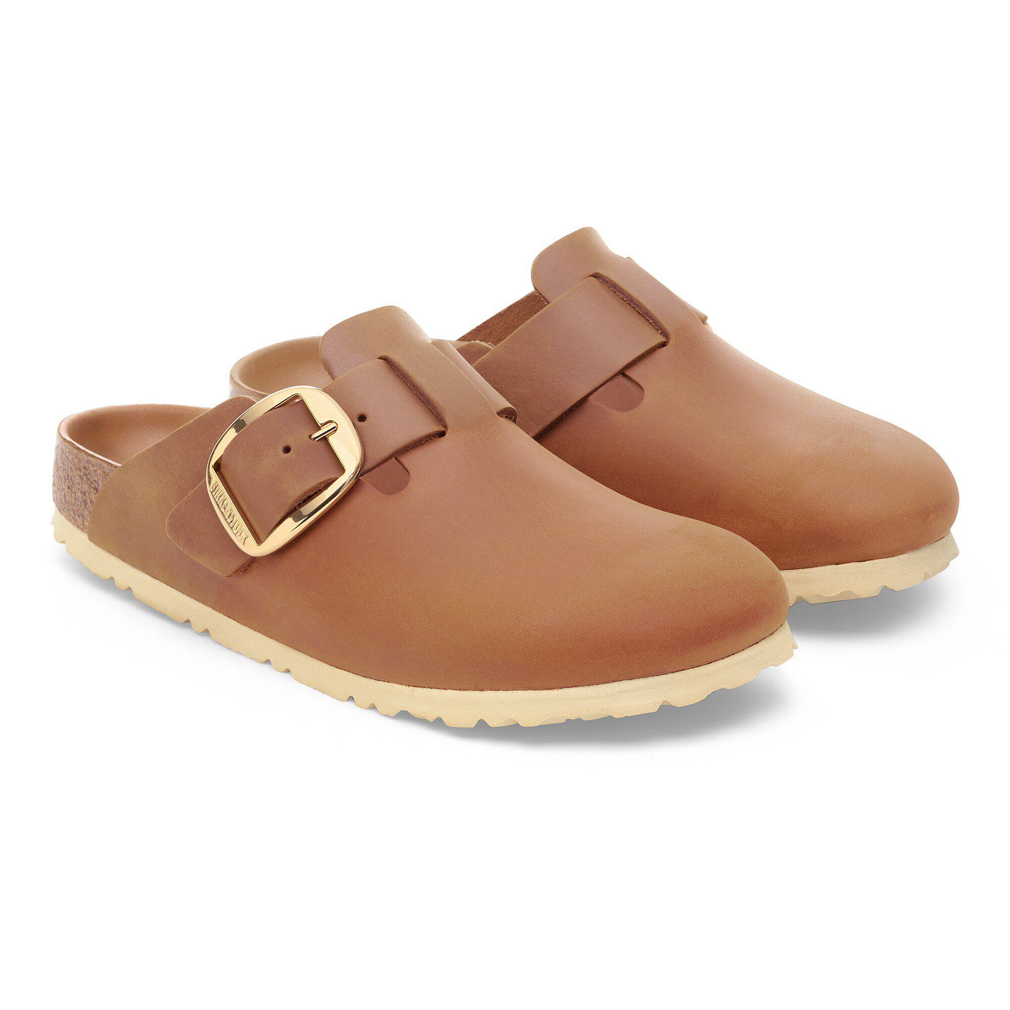 Boston Big Buckle Natural Leather Oiled - Image 6