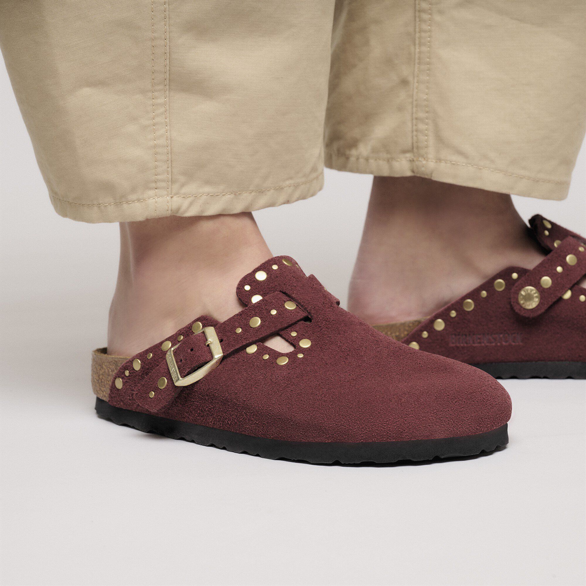 Boston Rivet Suede Leather - Image 8