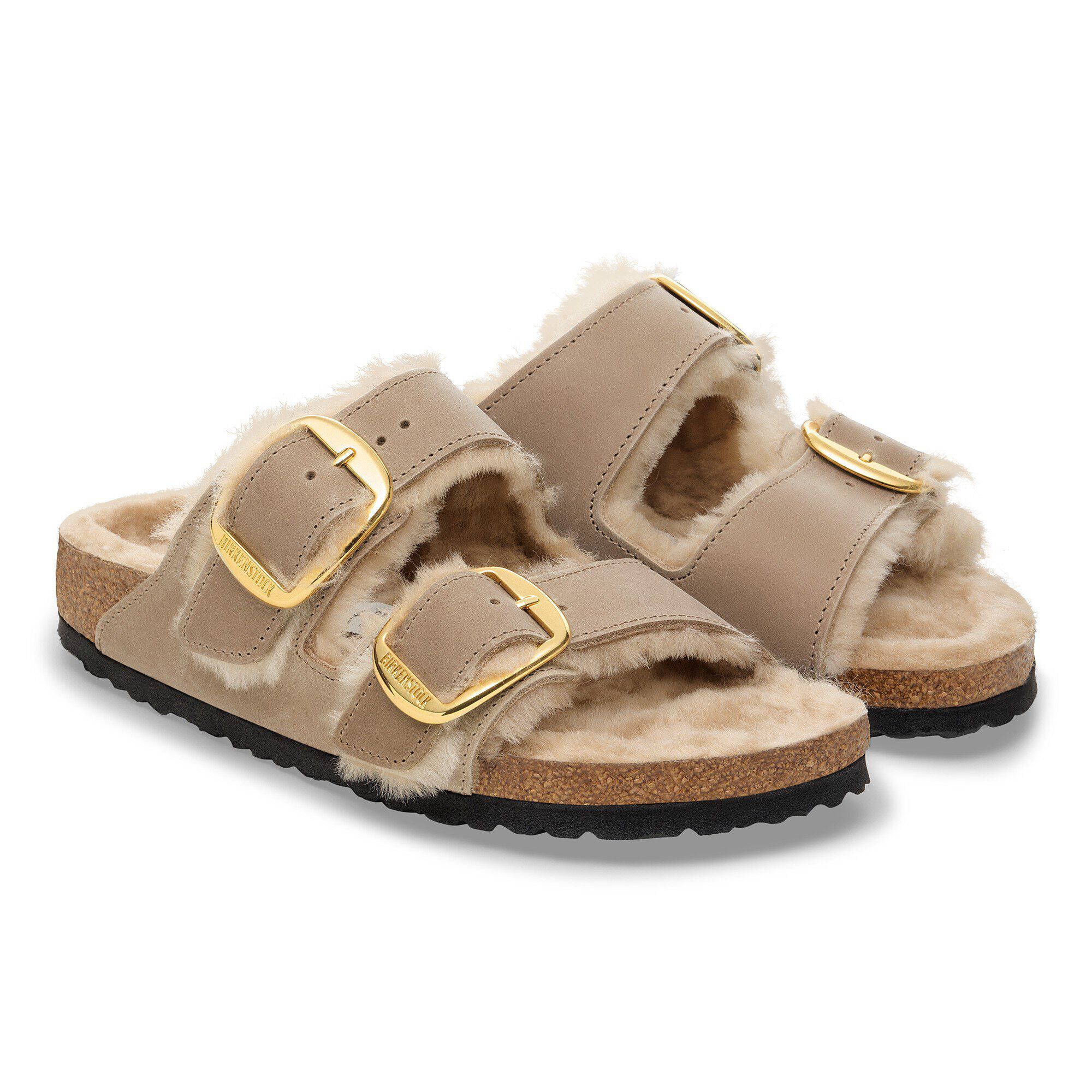 Arizona Big Buckle Shearling Natural Leather Oiled - Image 7