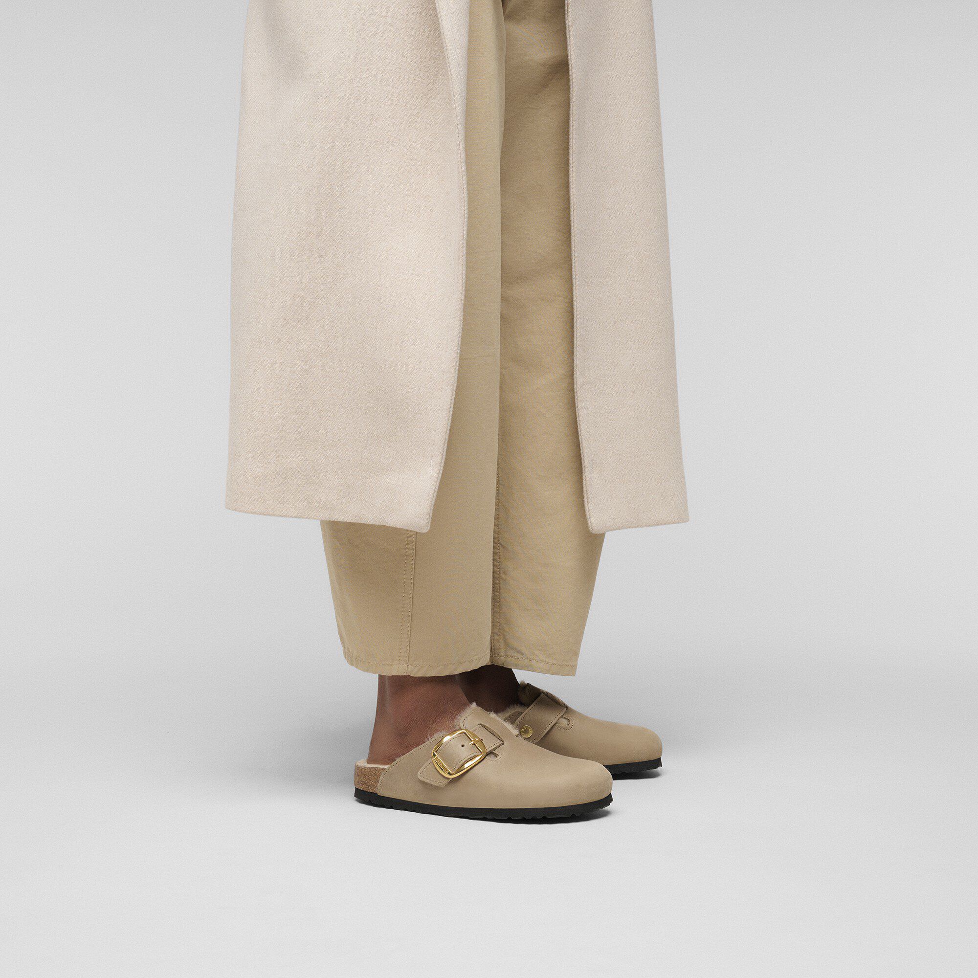 Boston Big Buckle Shearling Natural Leather Oiled - Image 5