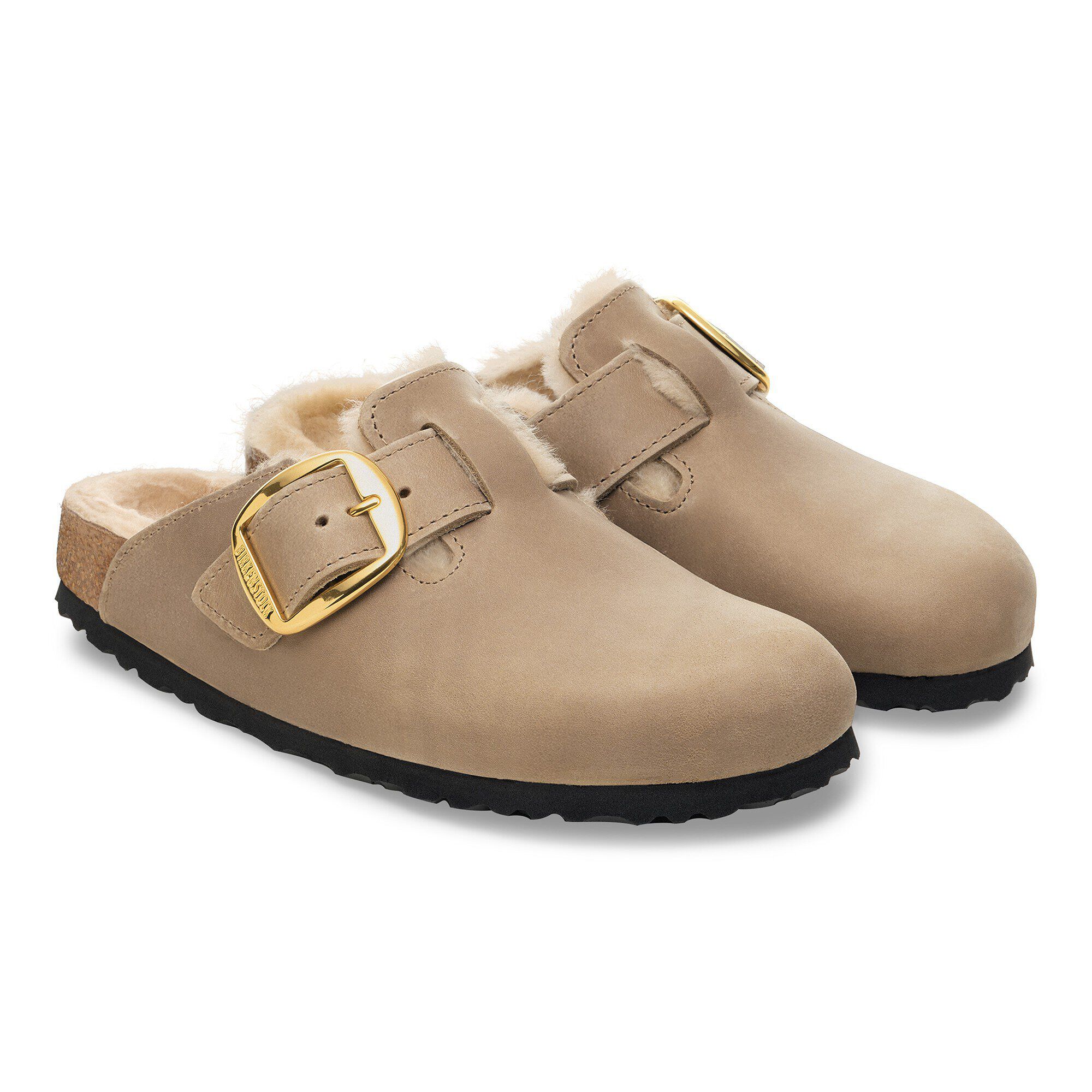 Boston Big Buckle Shearling Natural Leather Oiled - Image 7