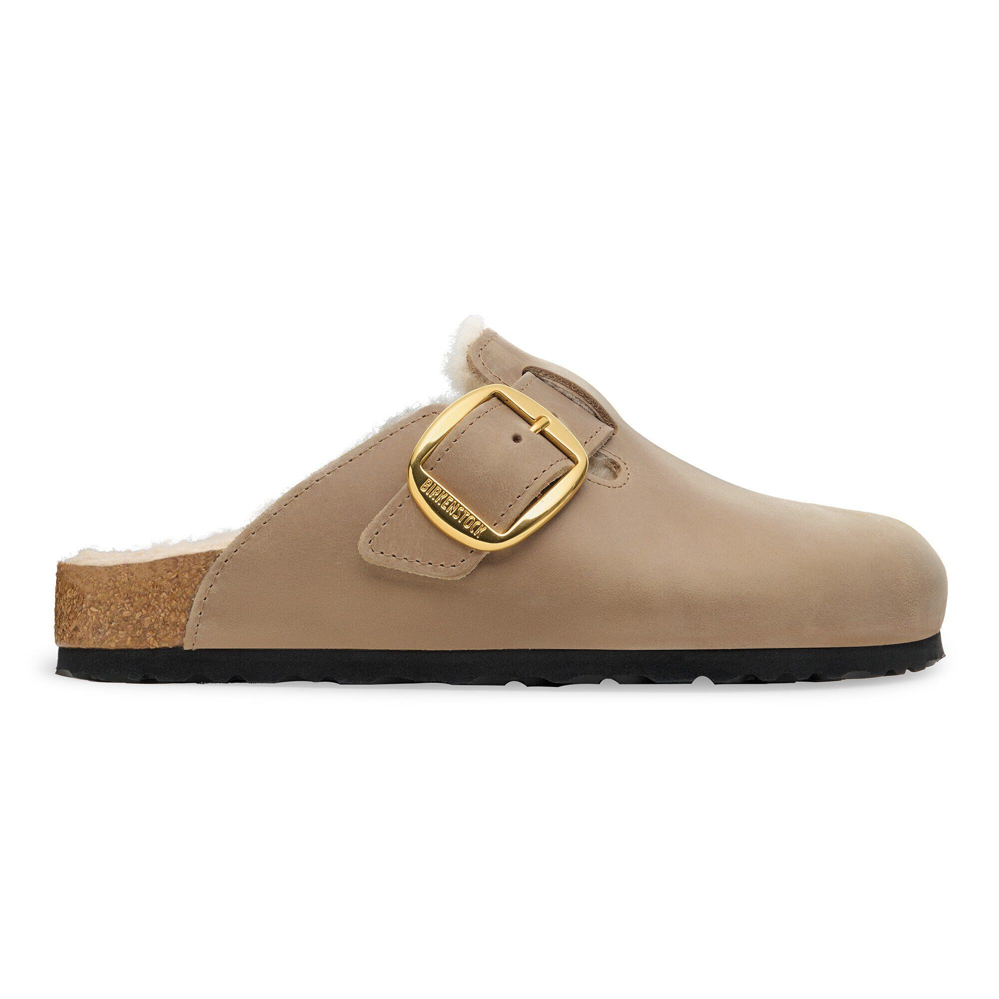 Boston Big Buckle Shearling Natural Leather Oiled - Image 3