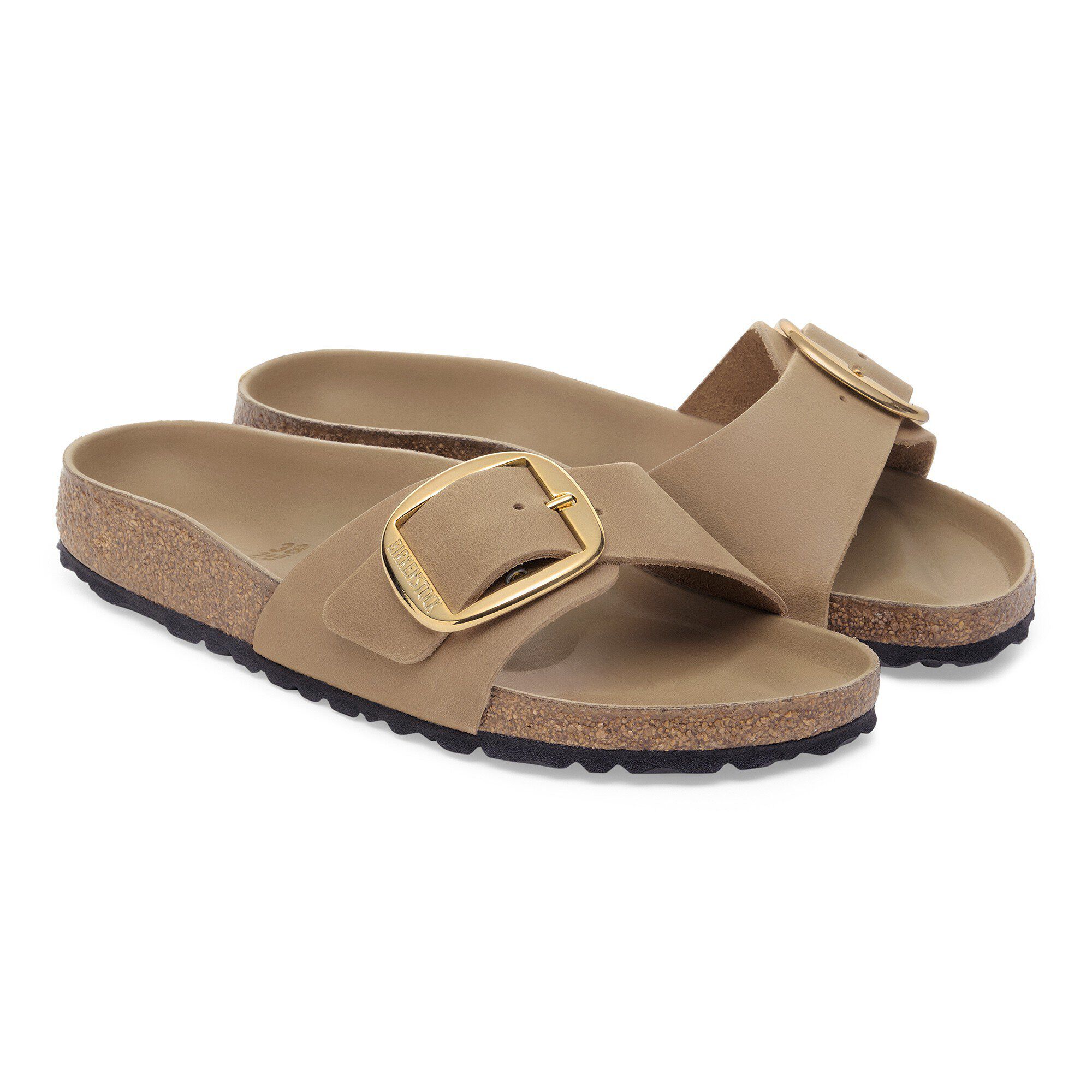 Madrid Big Buckle Natural Leather Oiled - Image 7