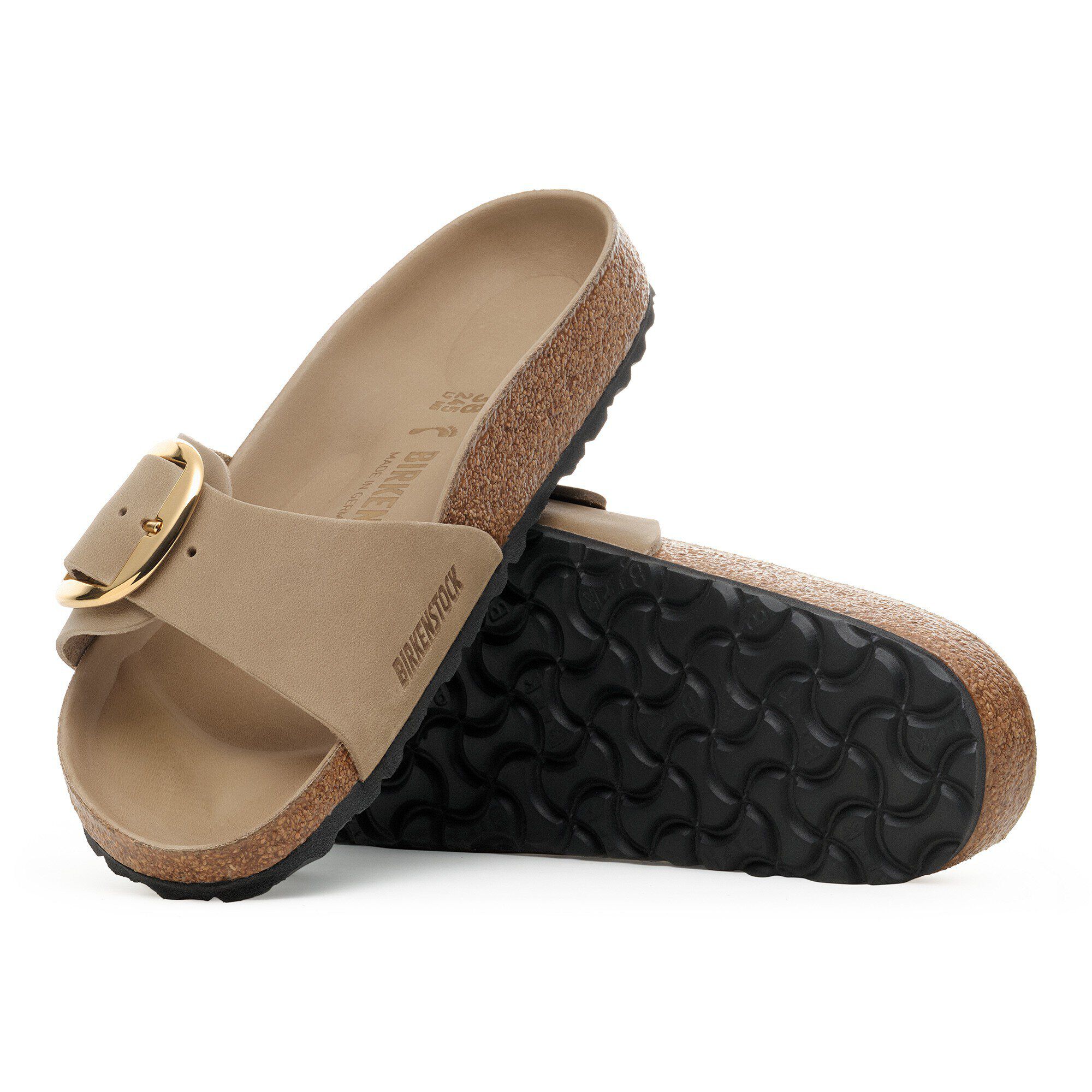 Madrid Big Buckle Natural Leather Oiled - Image 5