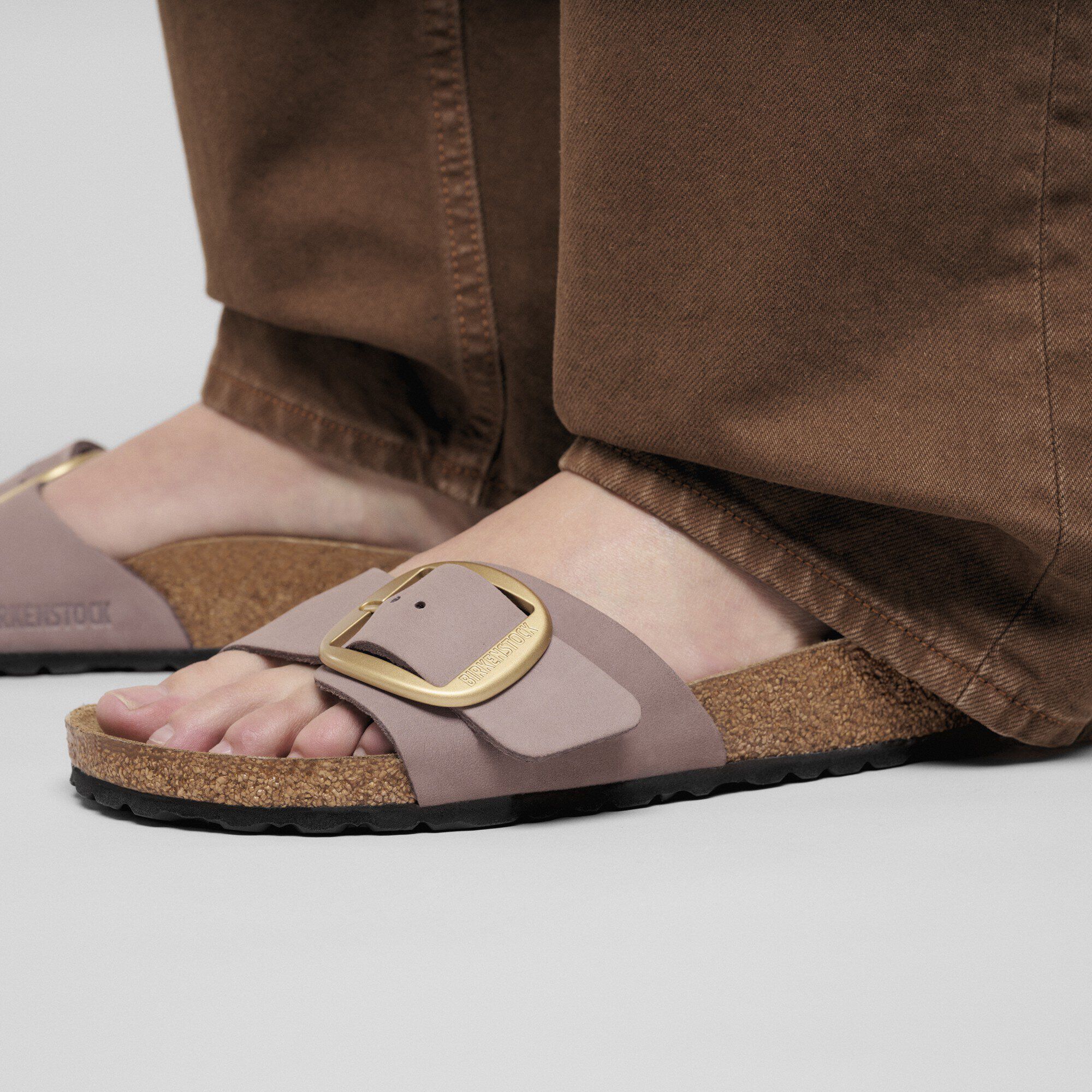 Madrid Big Buckle Nubuk Leather - Image 4