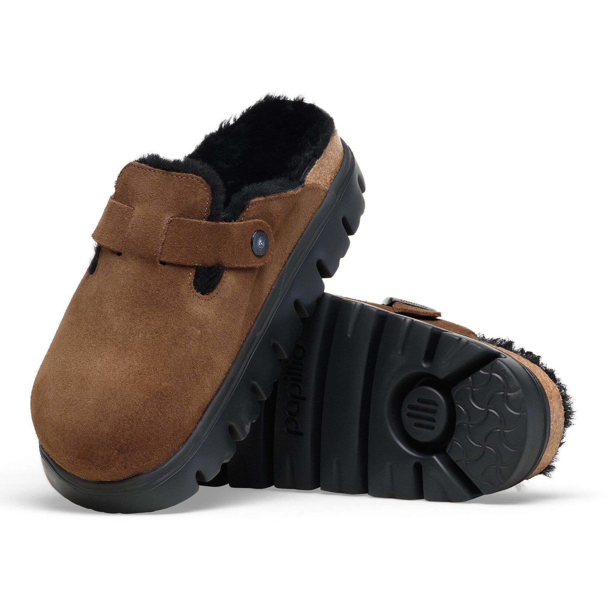 Boston Pap Chunky Shearling Suede Leather - Image 4