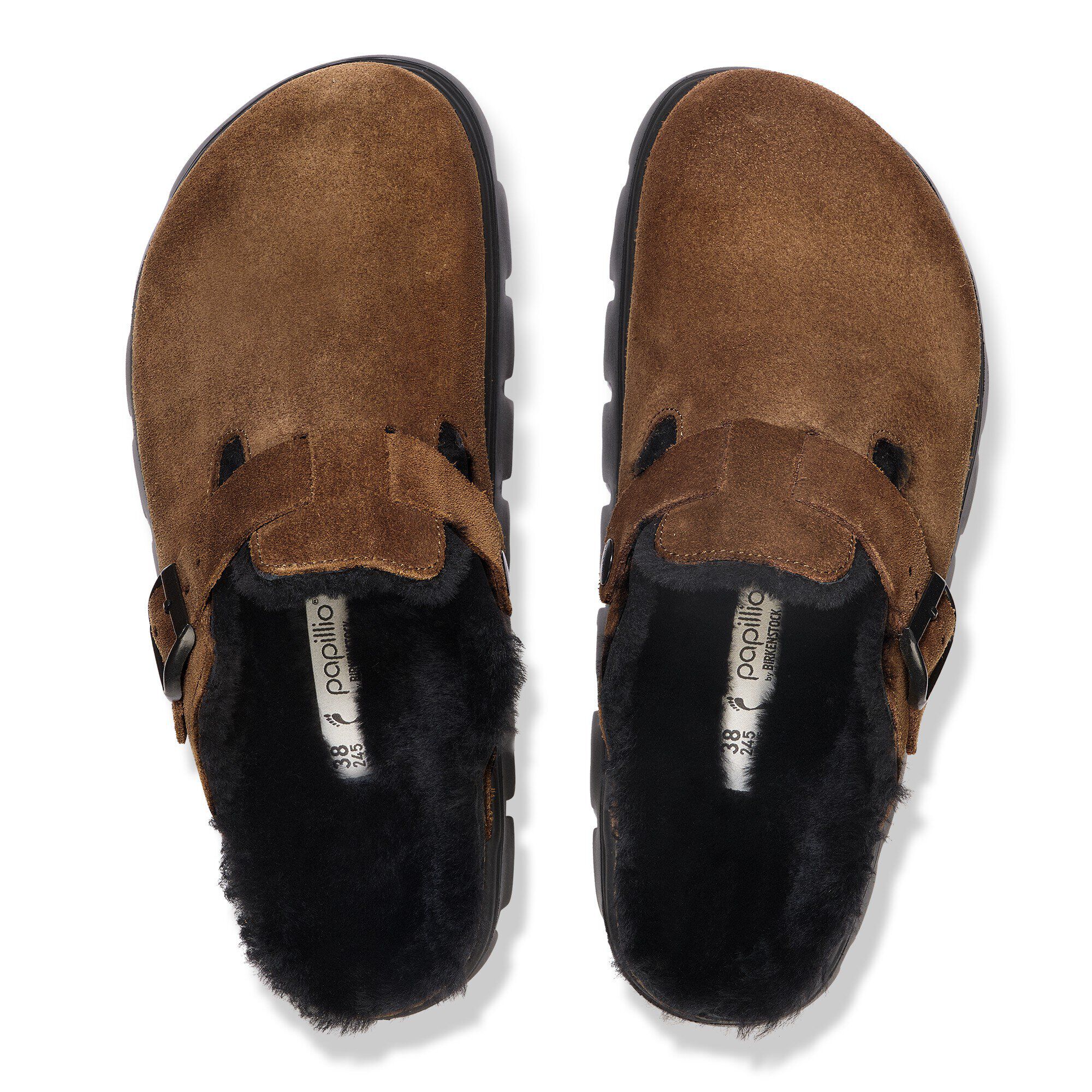Boston Pap Chunky Shearling Suede Leather - Image 2