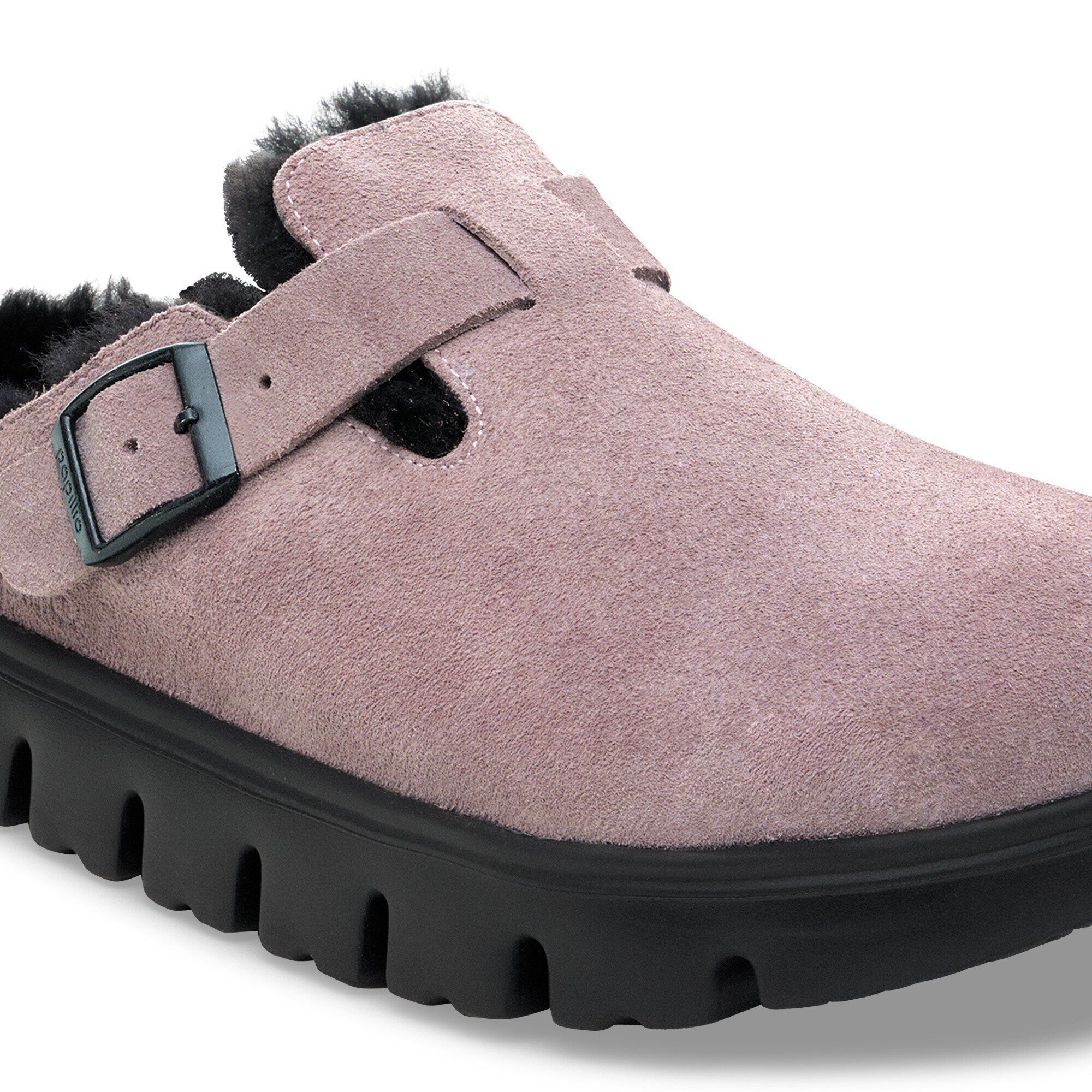 Boston Pap Chunky Shearling Suede Leather - Image 4