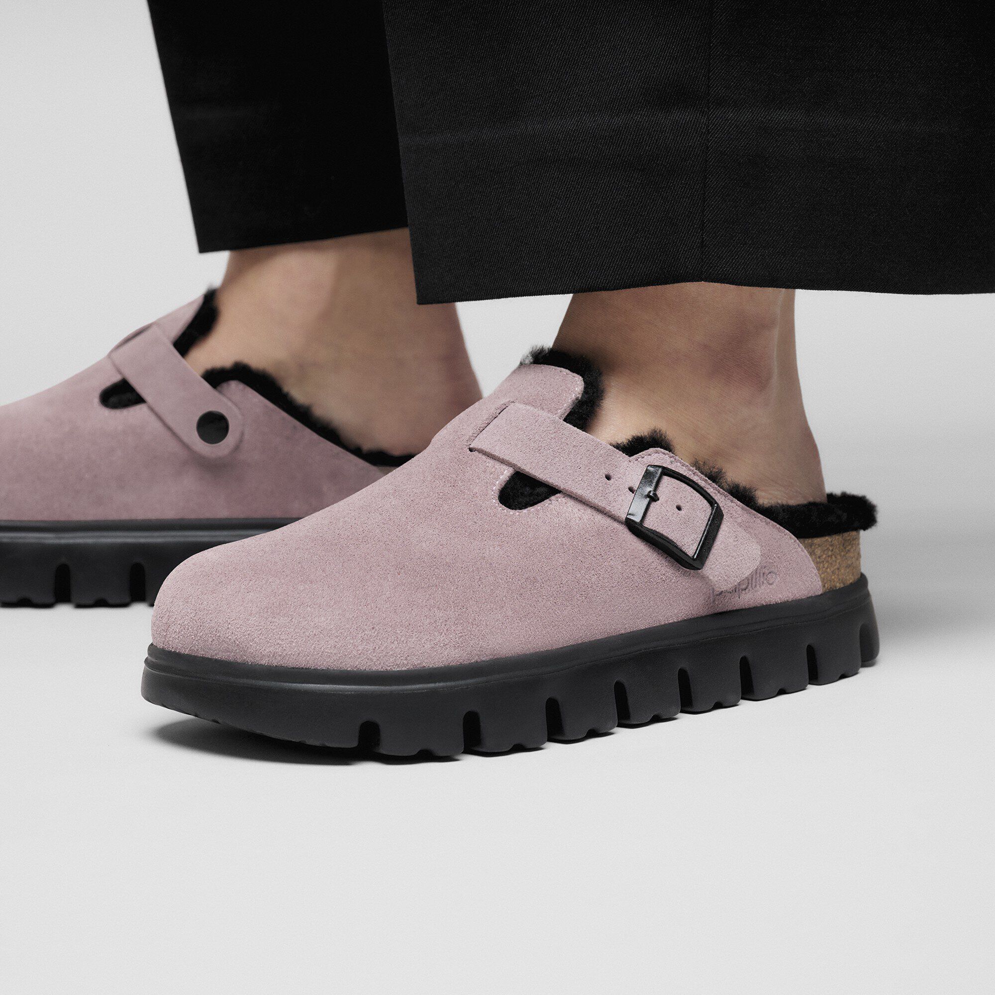 Boston Pap Chunky Shearling Suede Leather - Image 7